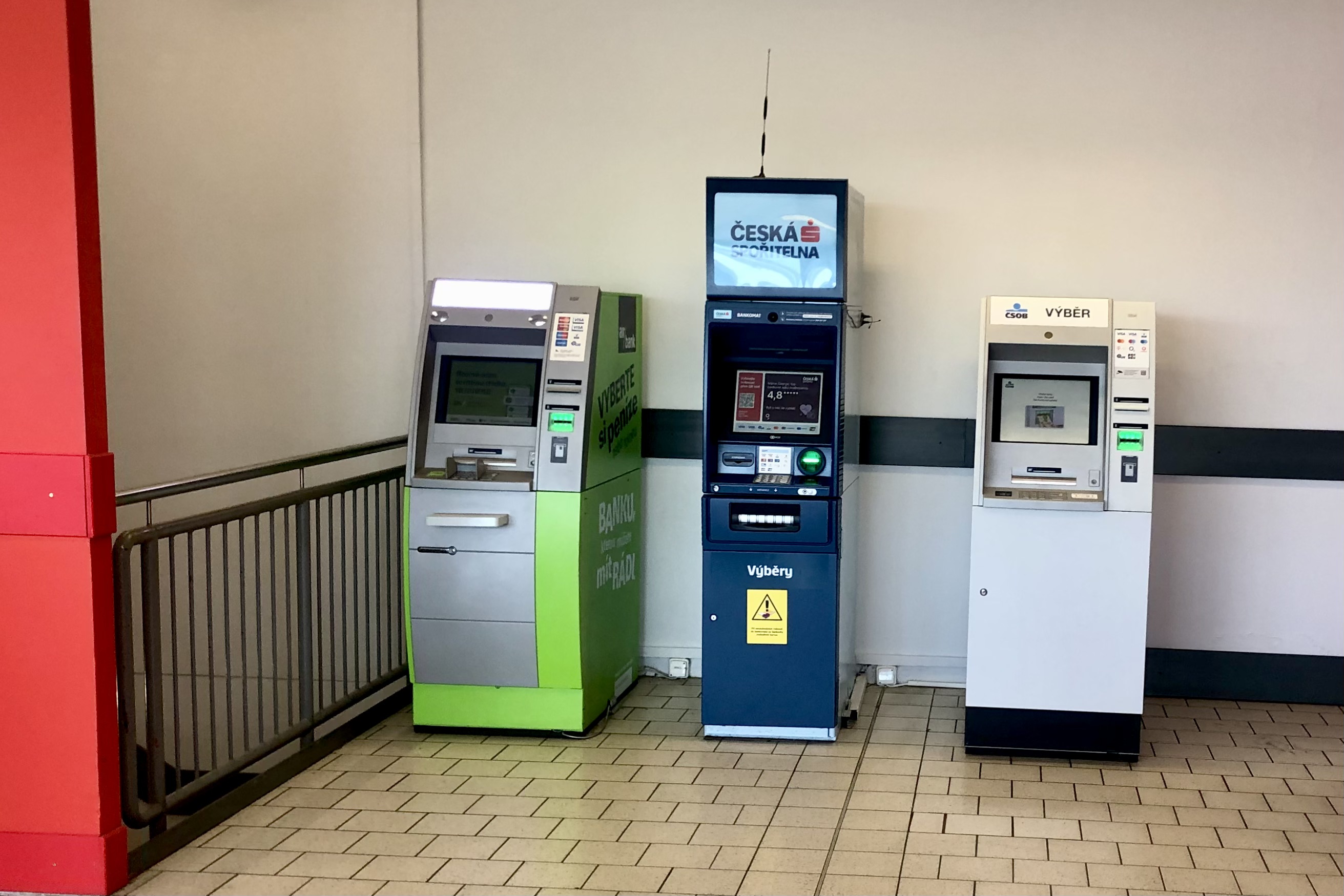 Bankomat České spořitelny