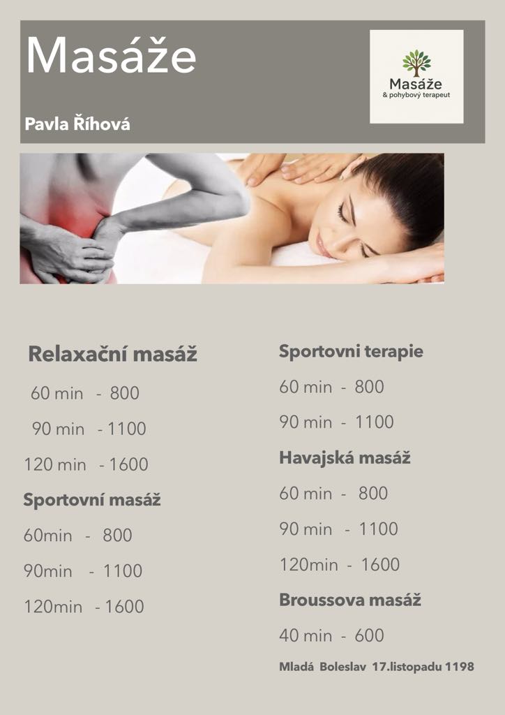 Masáže Pavla Říhová foto 3