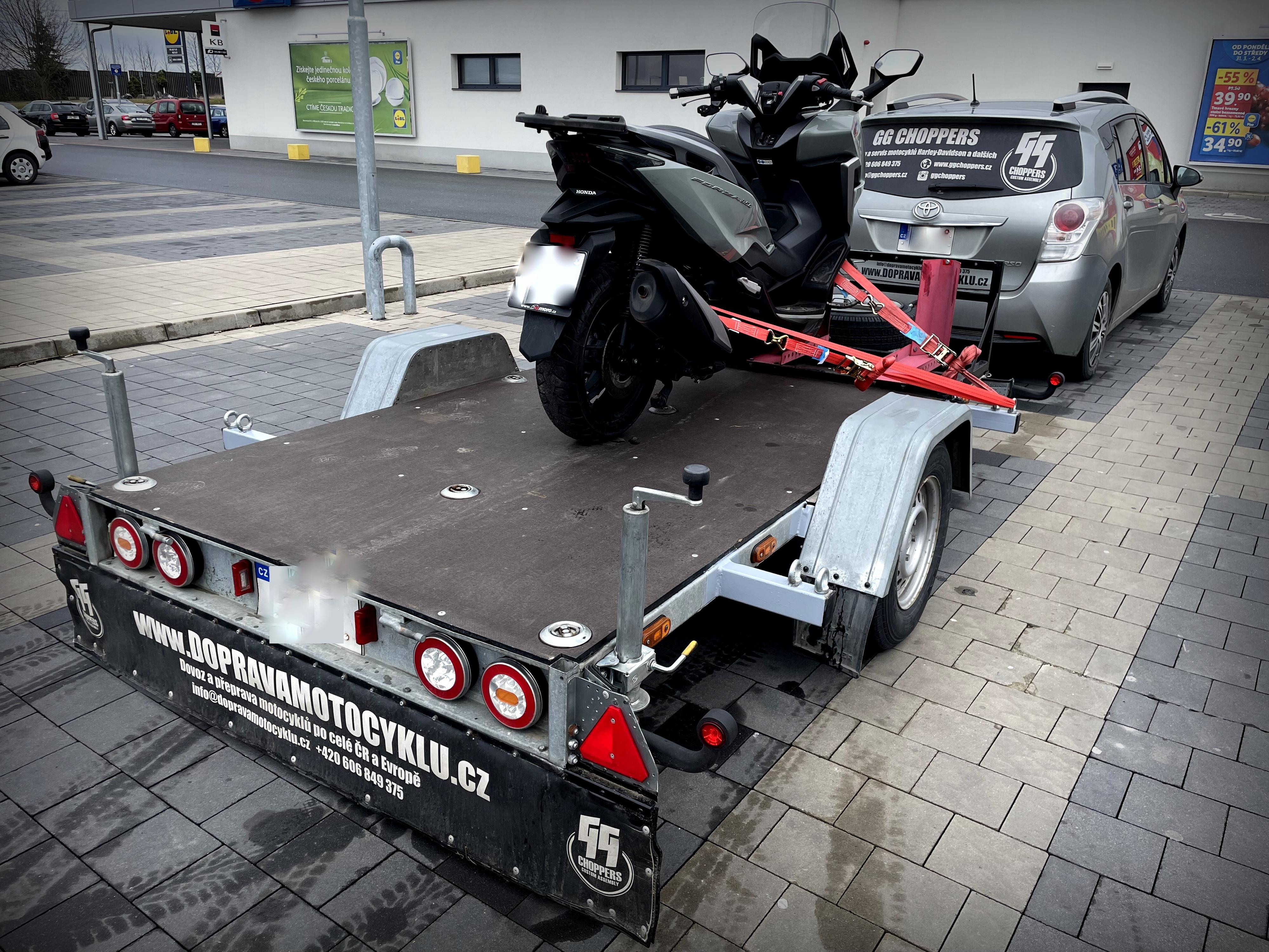 GG Choppers - Doprava motocyklů foto 3