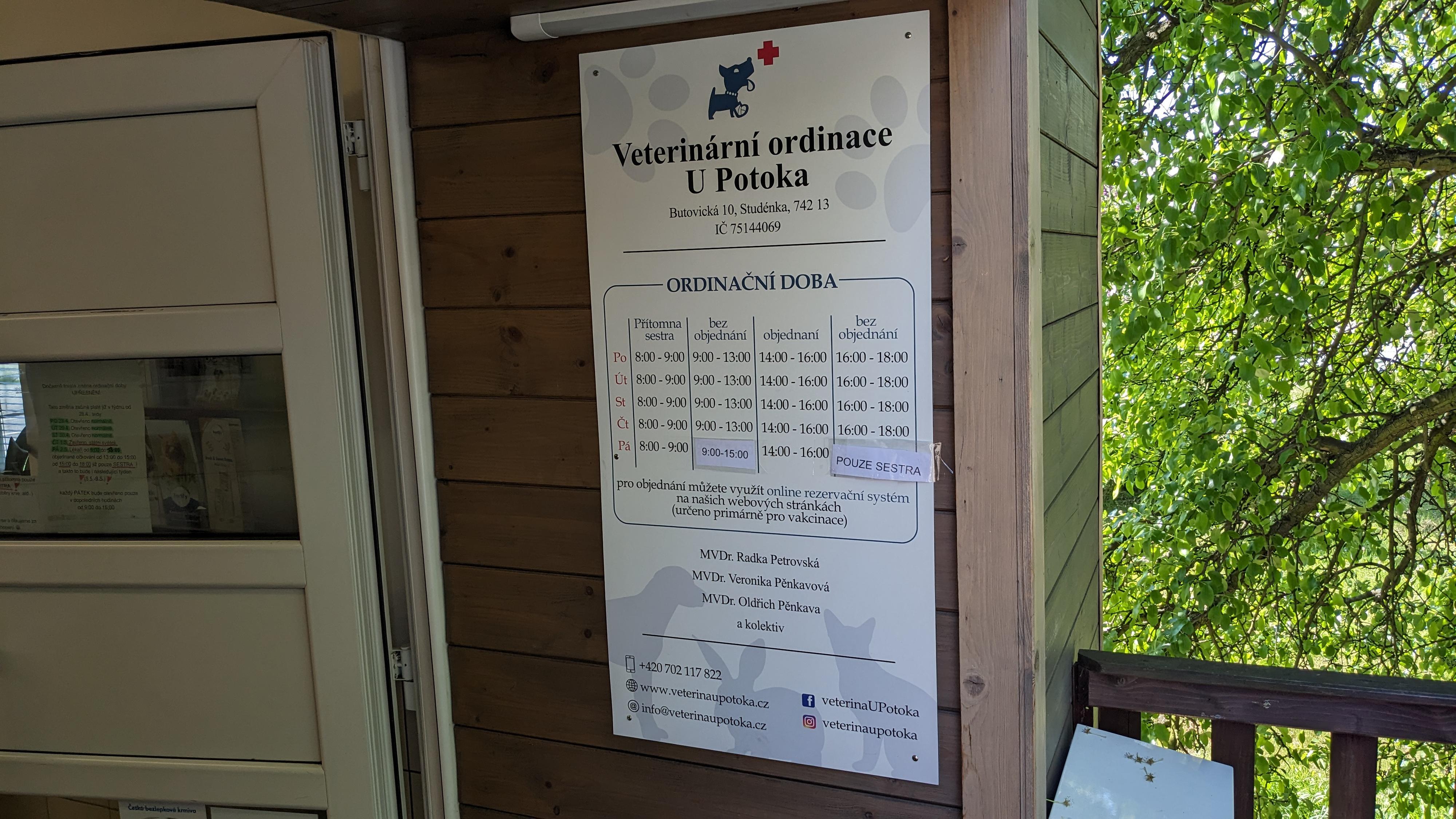 Veterinární ordinace U Potoka foto 2