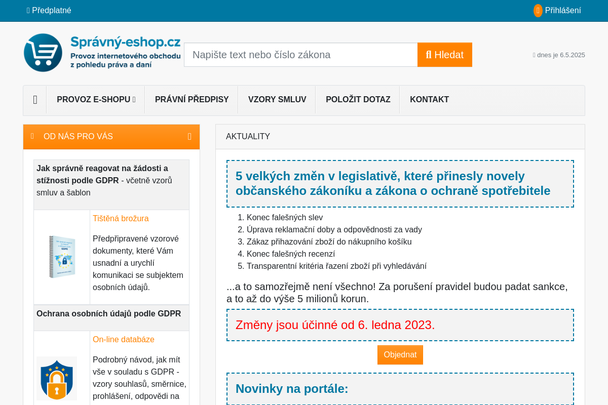 Spravny-eshop.cz foto 1