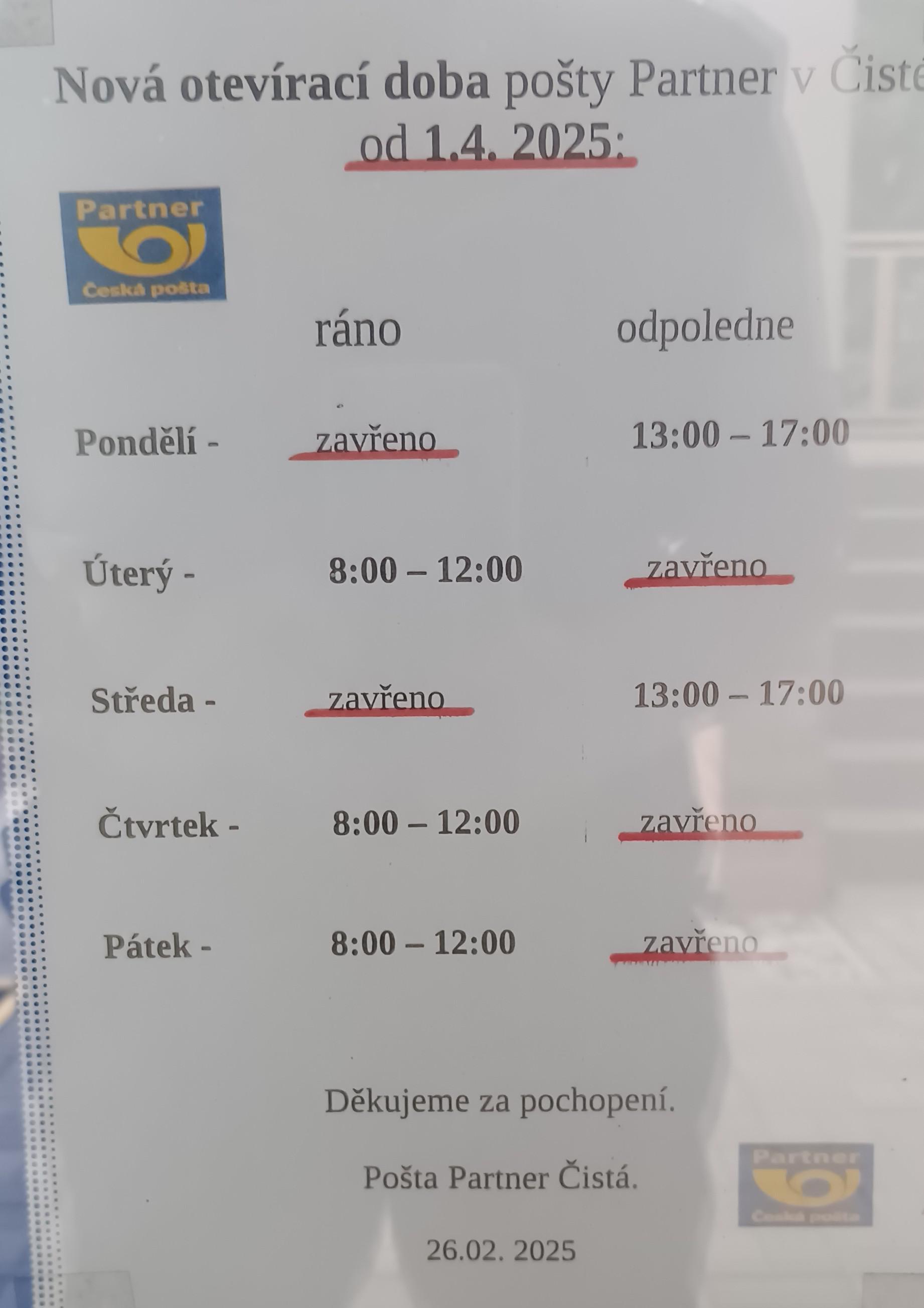 Pošta Čistá u Mladé Boleslavi foto 3