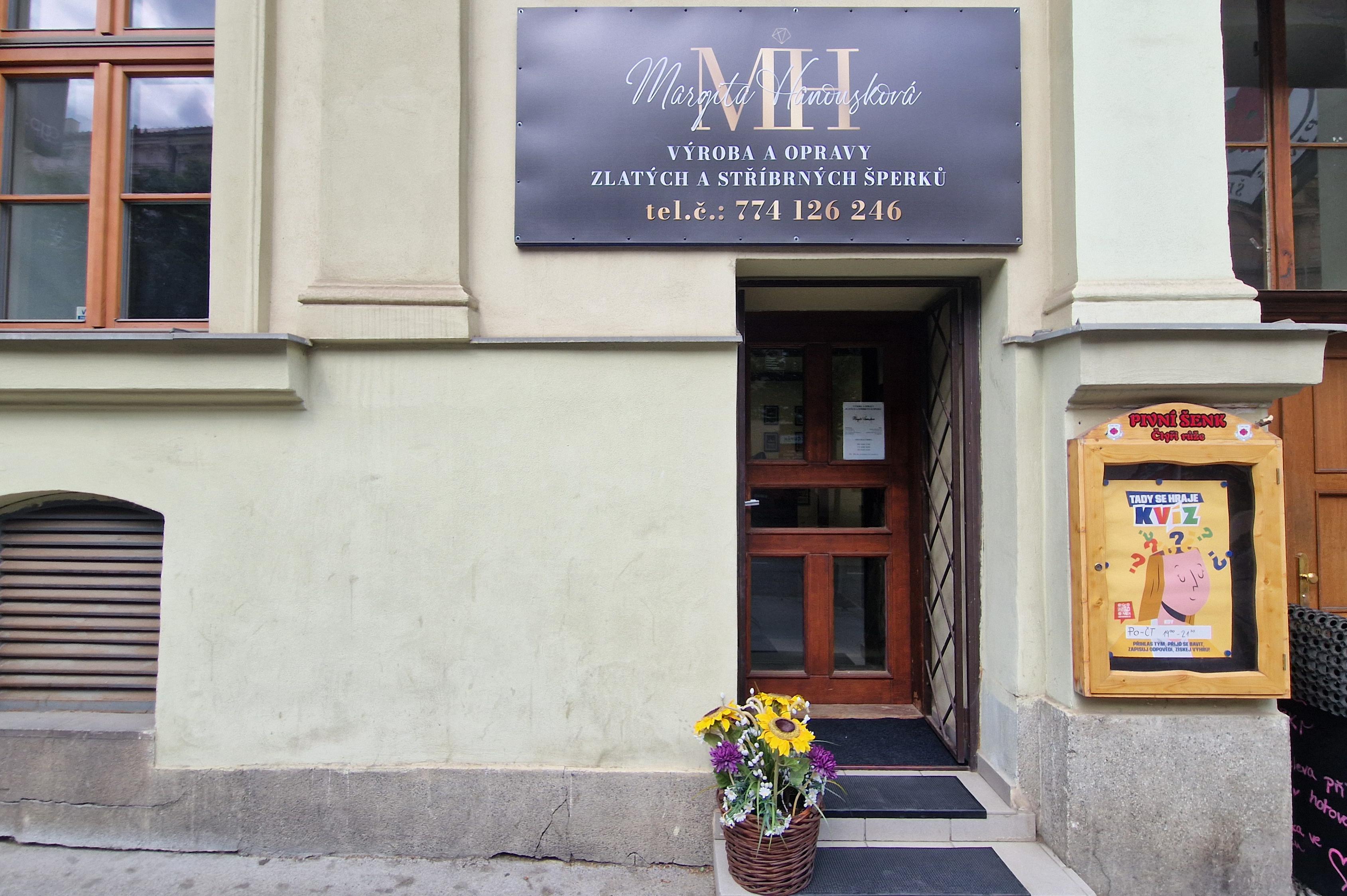 Zlatnictví Margita Hanousková