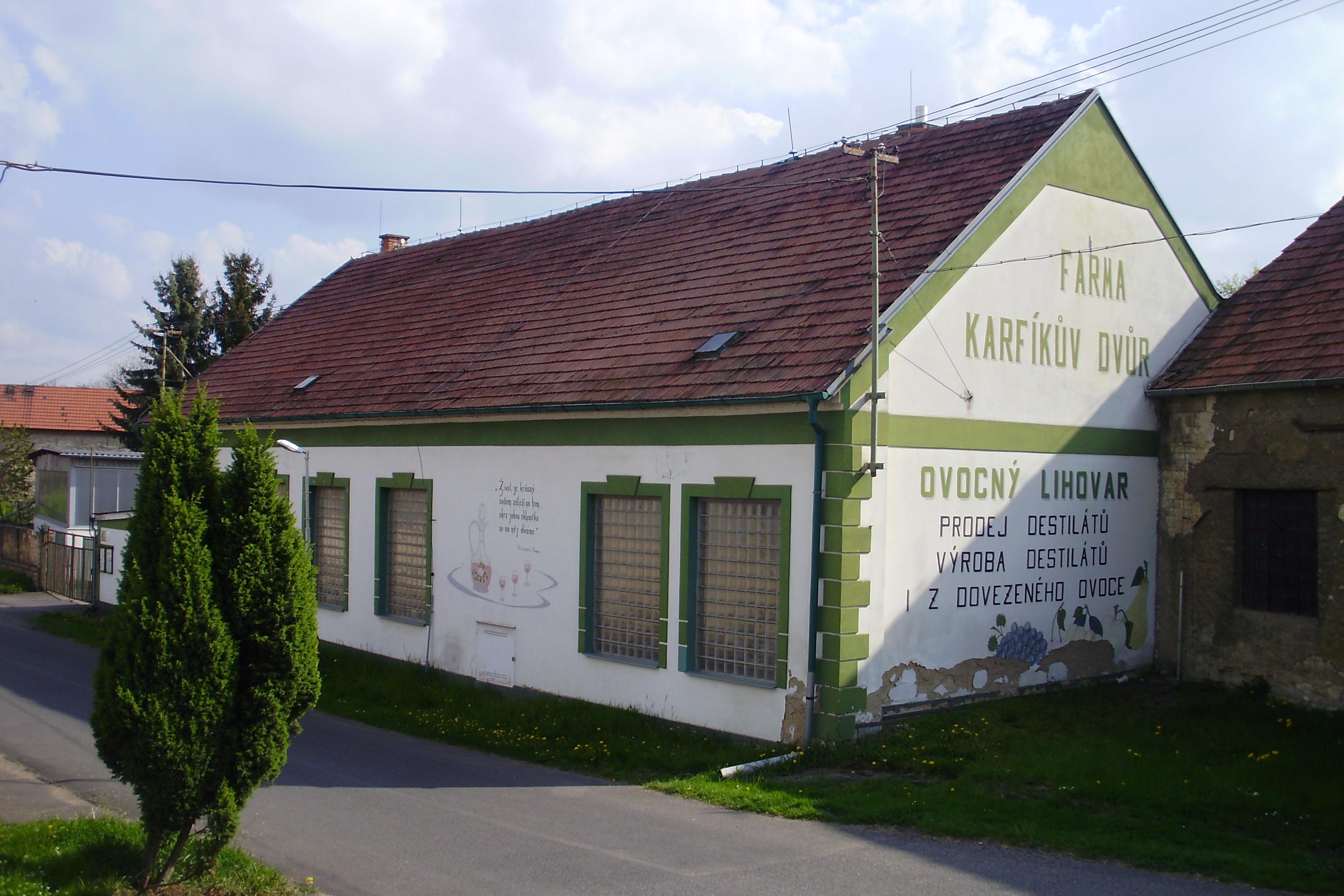 Půjčovna kol - Lihovar Karfíkův dvůr