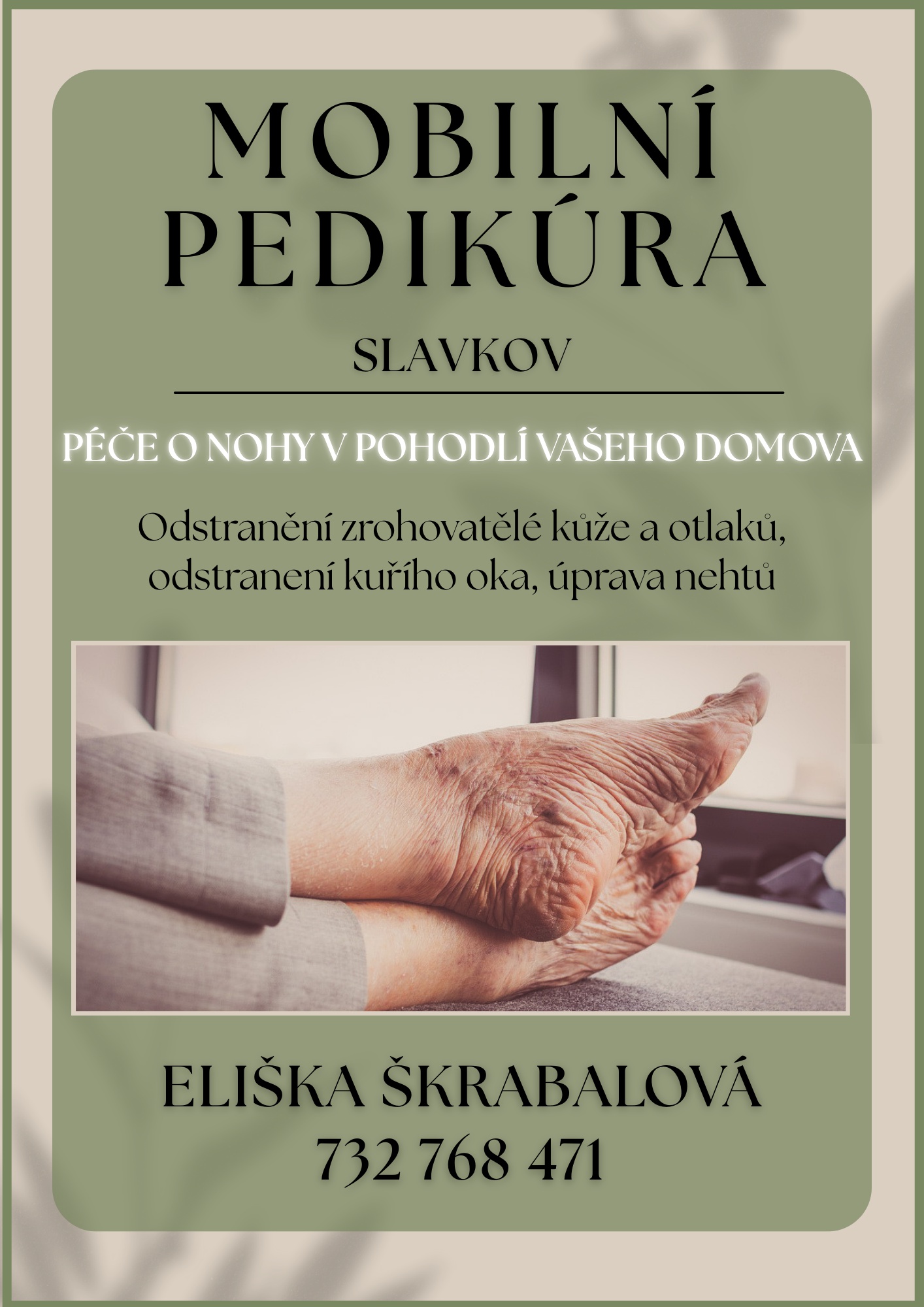 Pedikúra Eliška Škrabalová foto 3