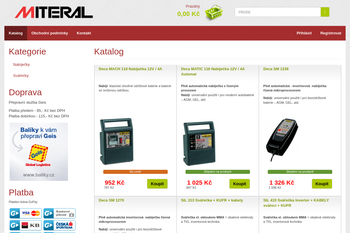 Shop.miteral.cz foto 1