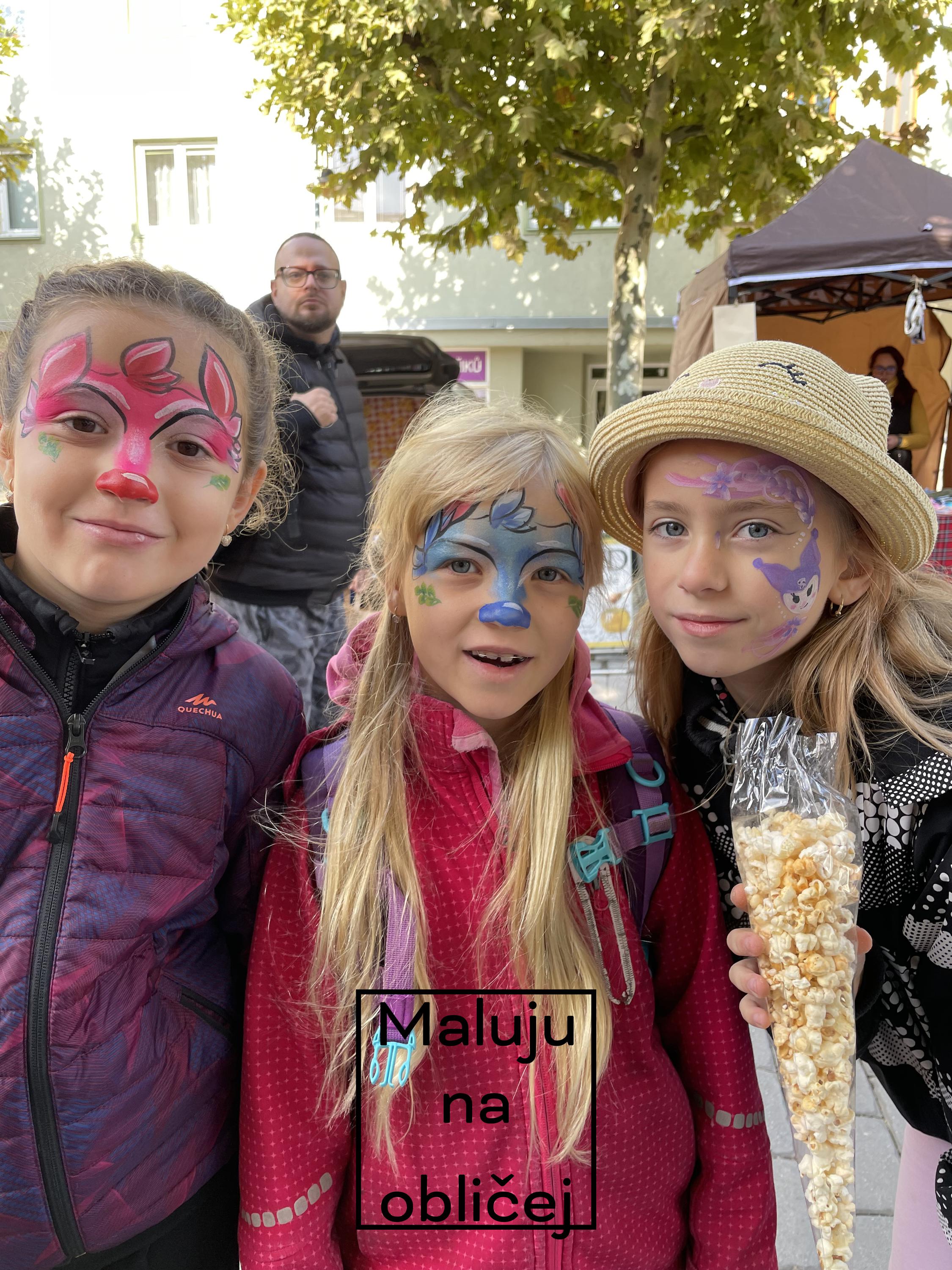 Maluju na obličej foto 3