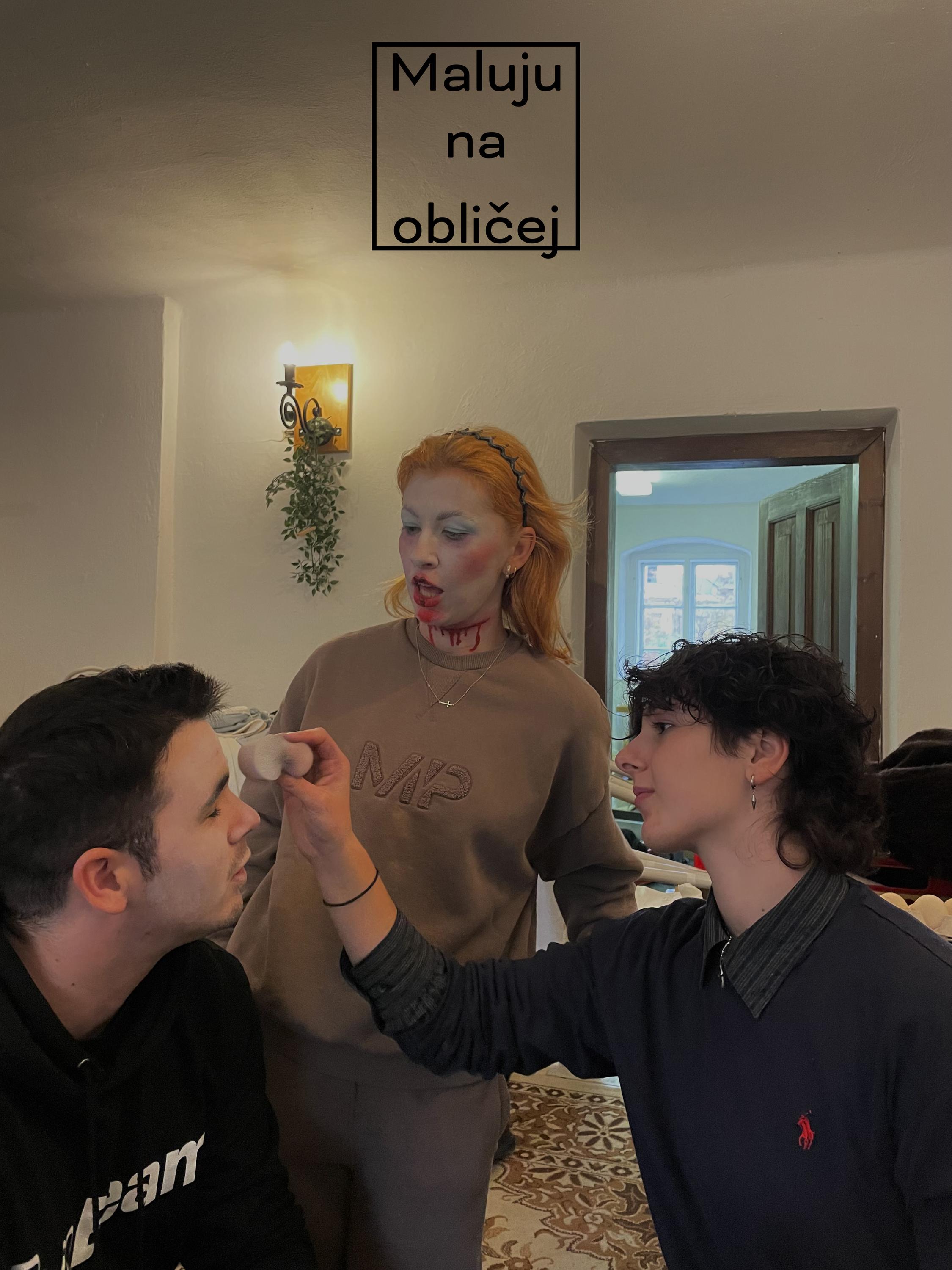 Maluju na obličej foto 2