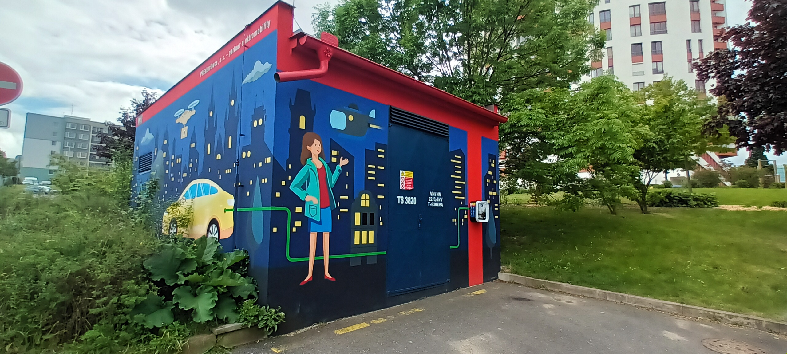 PREpoint - nabíjecí stanice PRE