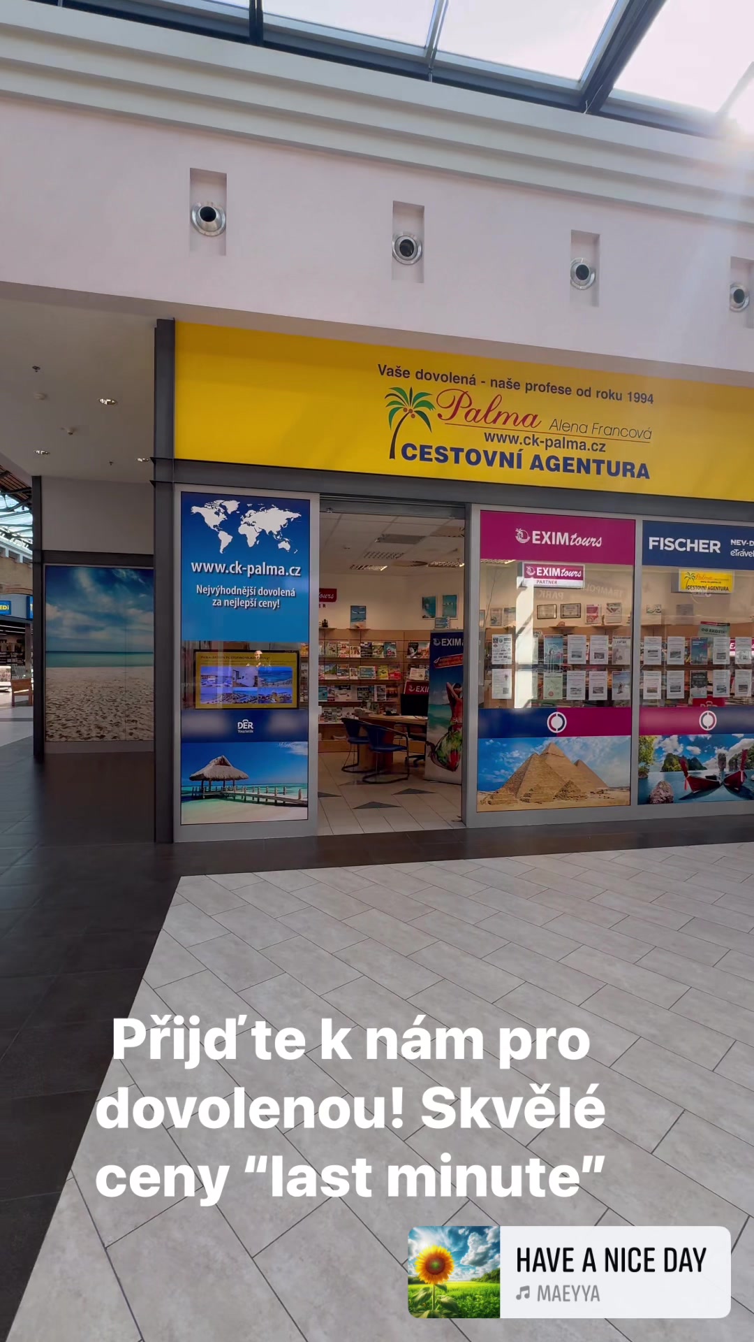 Alena Francová - Cestovní agentura Palma foto 2 (náhled videa)