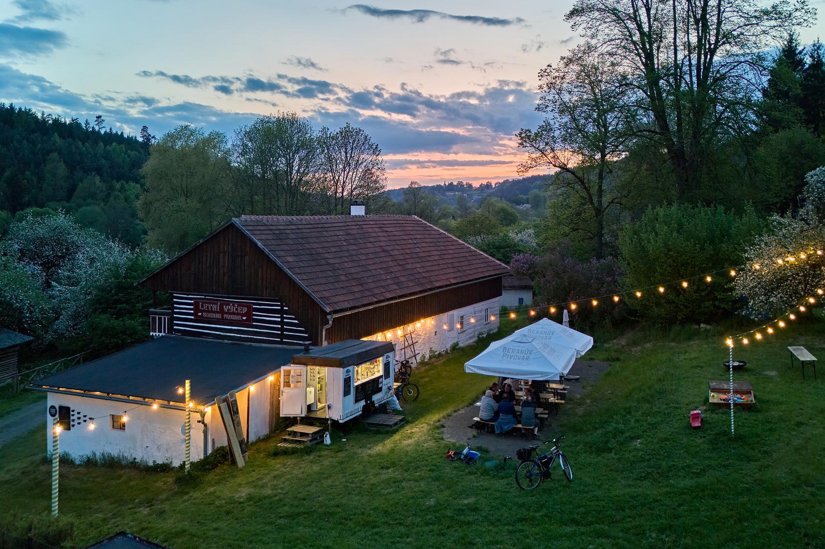 Letní výčep Beranova pivovaru