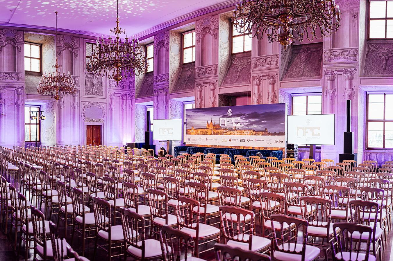 Pronájem prostor Lobkowiczkého paláce