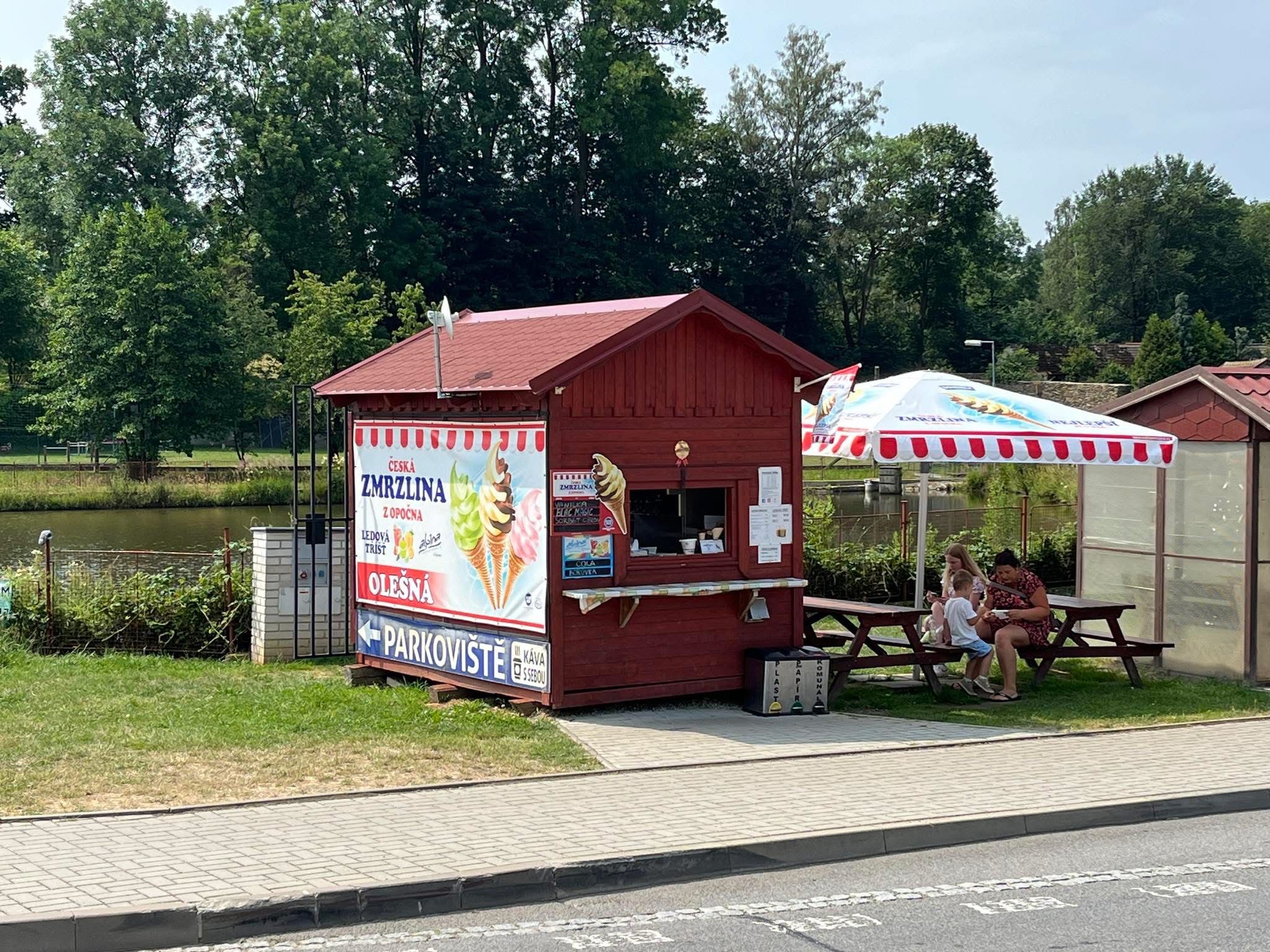 Točená zmrzlina Olešná foto 1