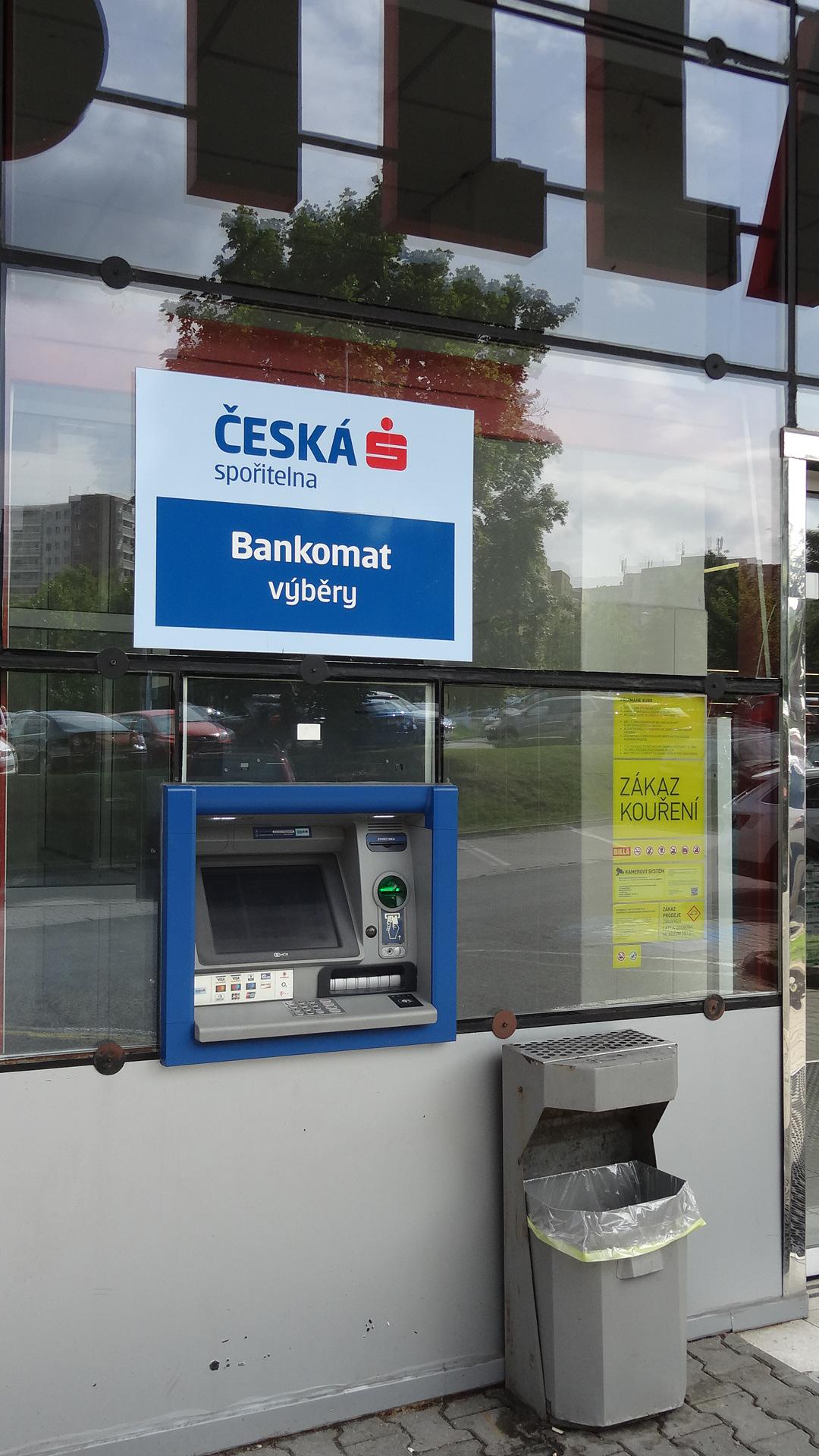 Bankomat České spořitelny foto 2