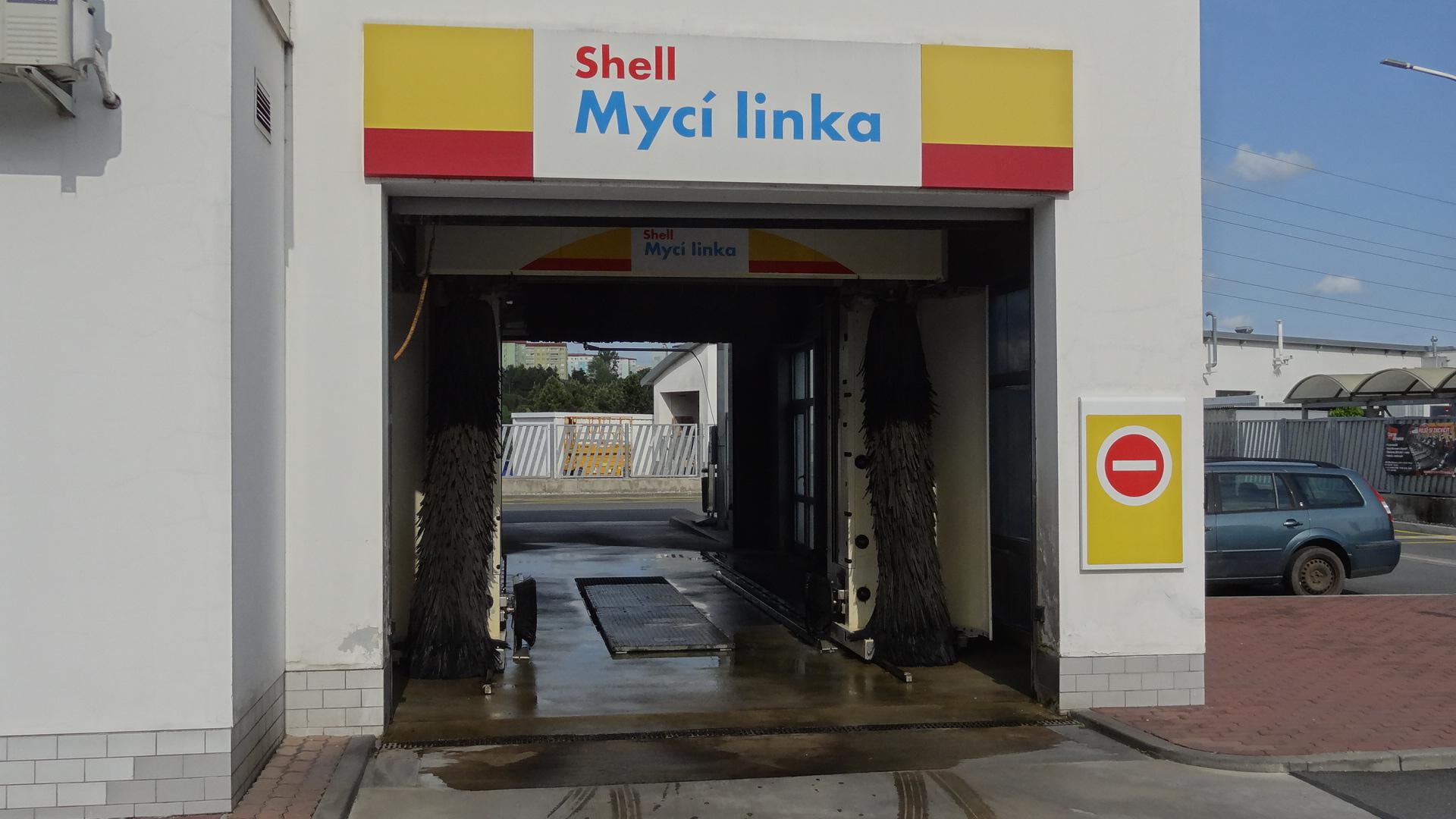 Automyčka Shell