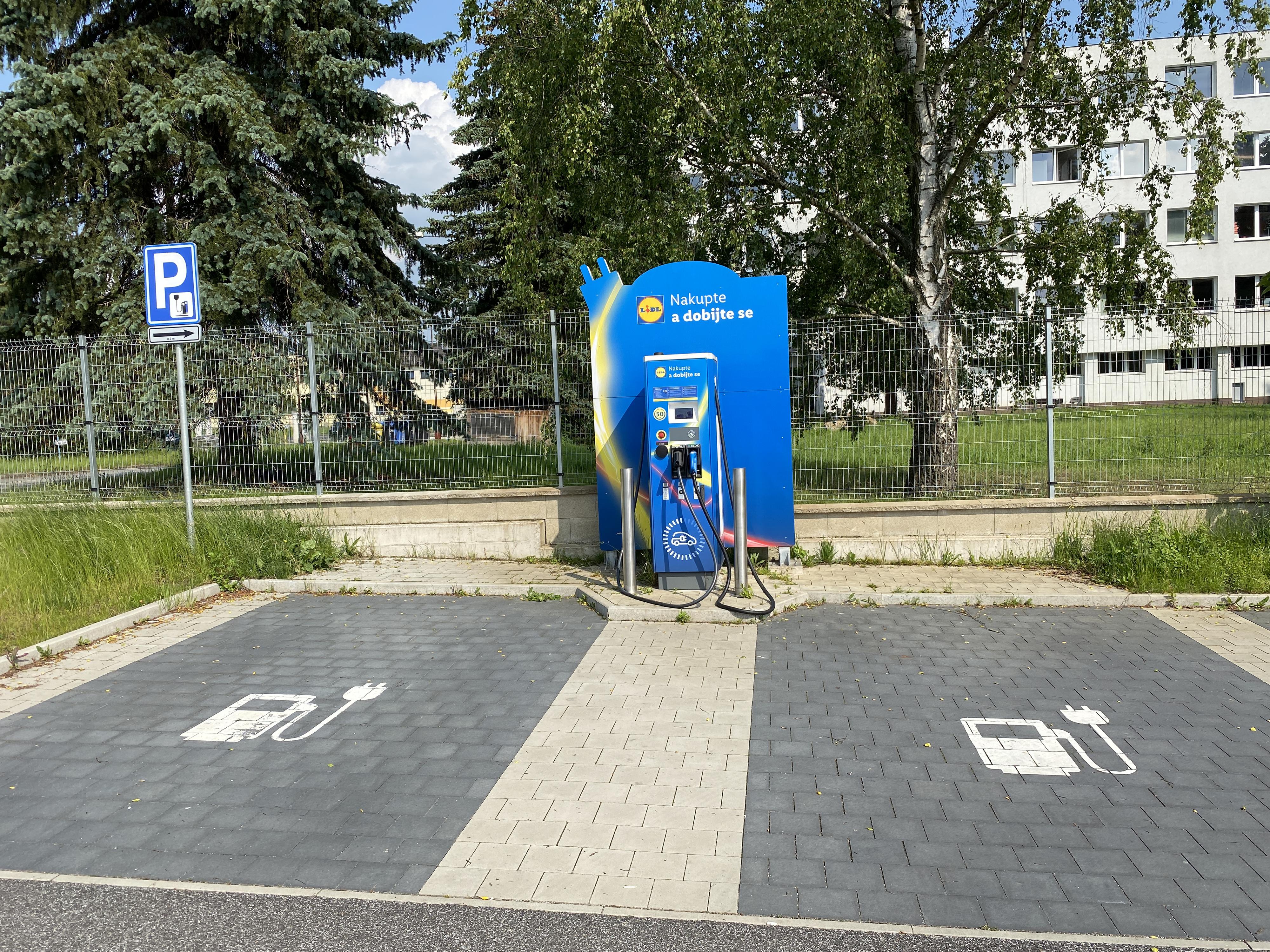 Nabíjecí stanice Lidl foto 3