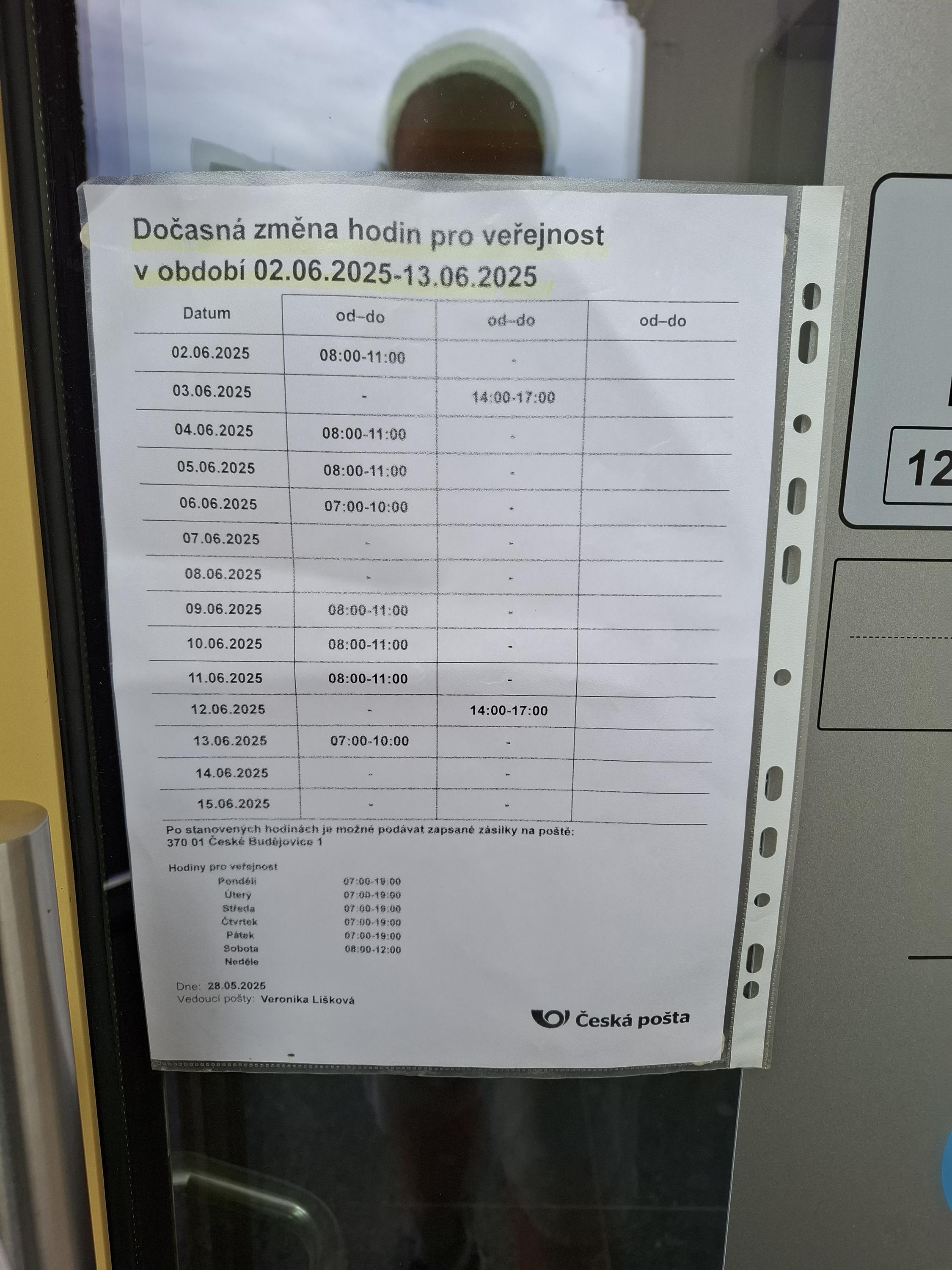 Pošta Partner Včelná foto 2