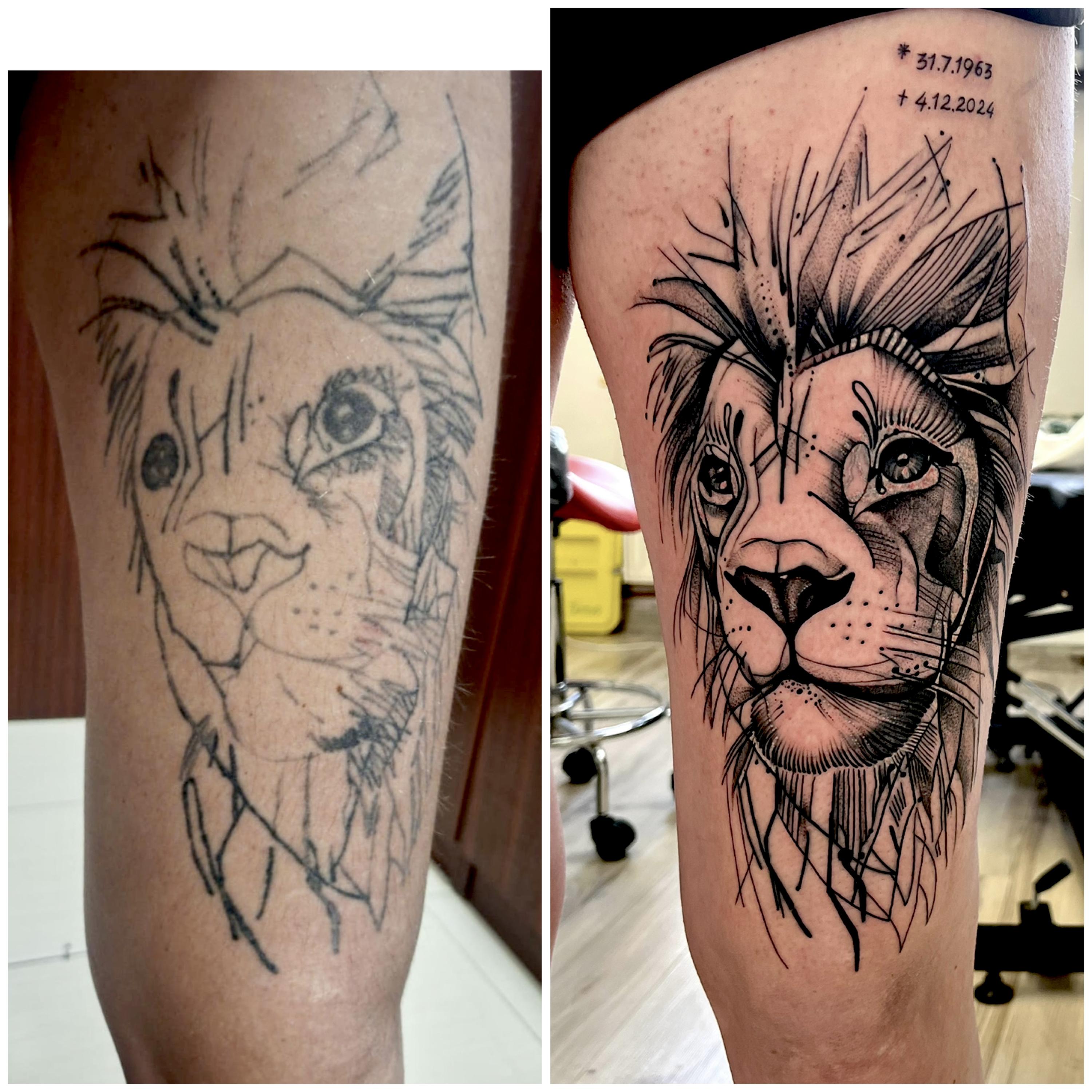 MK tattoo foto 3