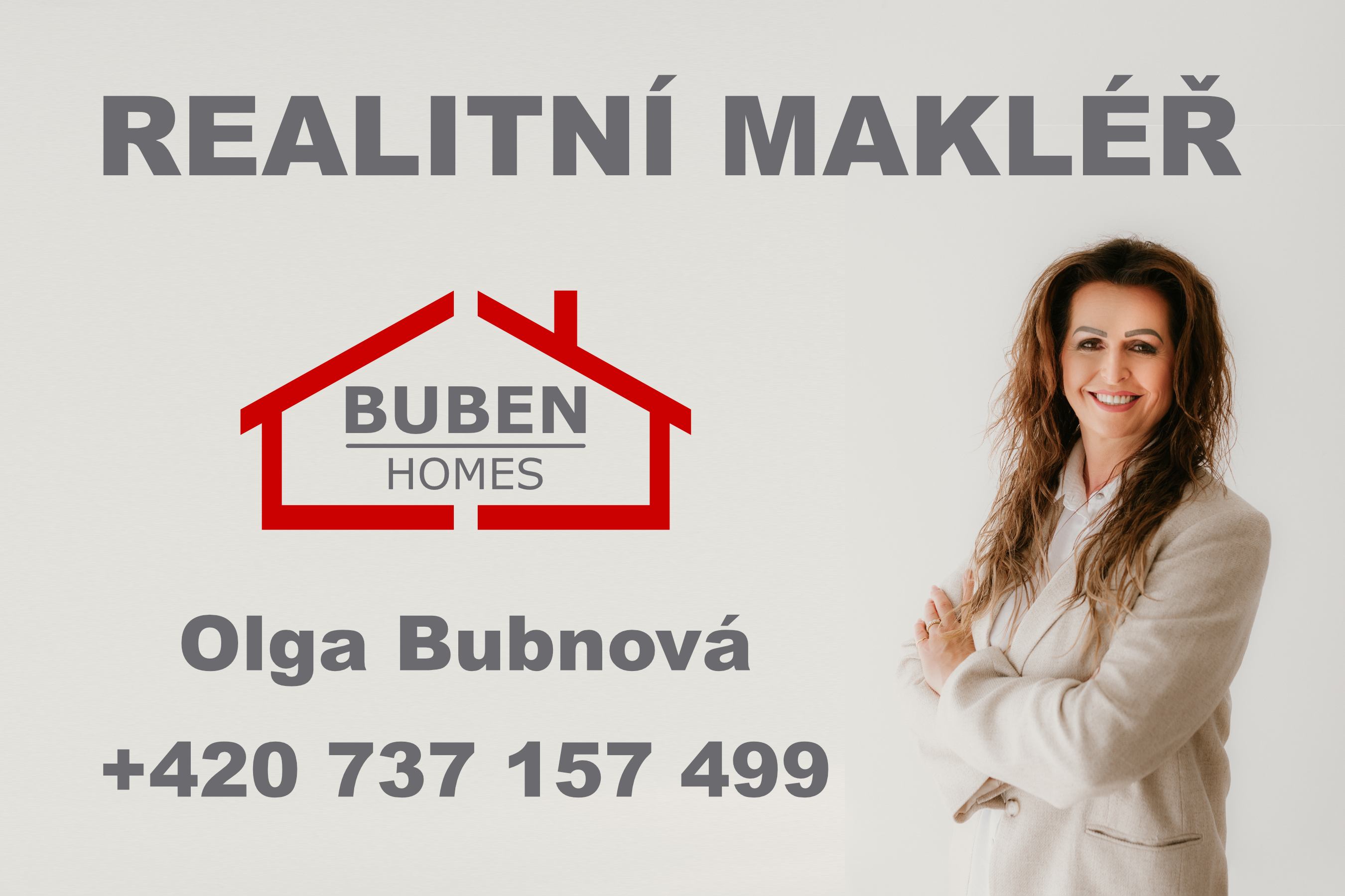 Realitní makléř - Olga Bubnová