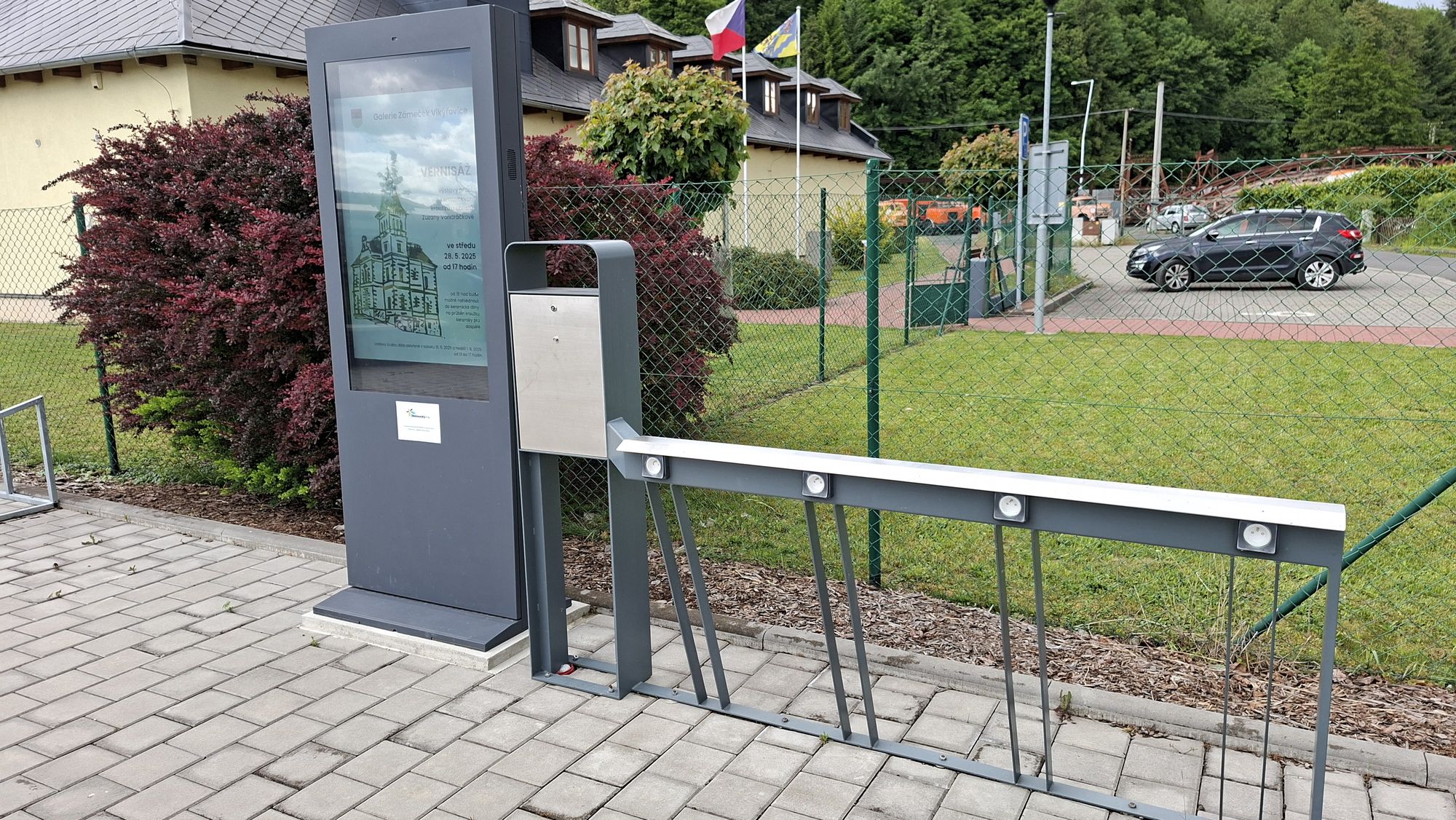 Nabíjecí stanice pro elektrokola