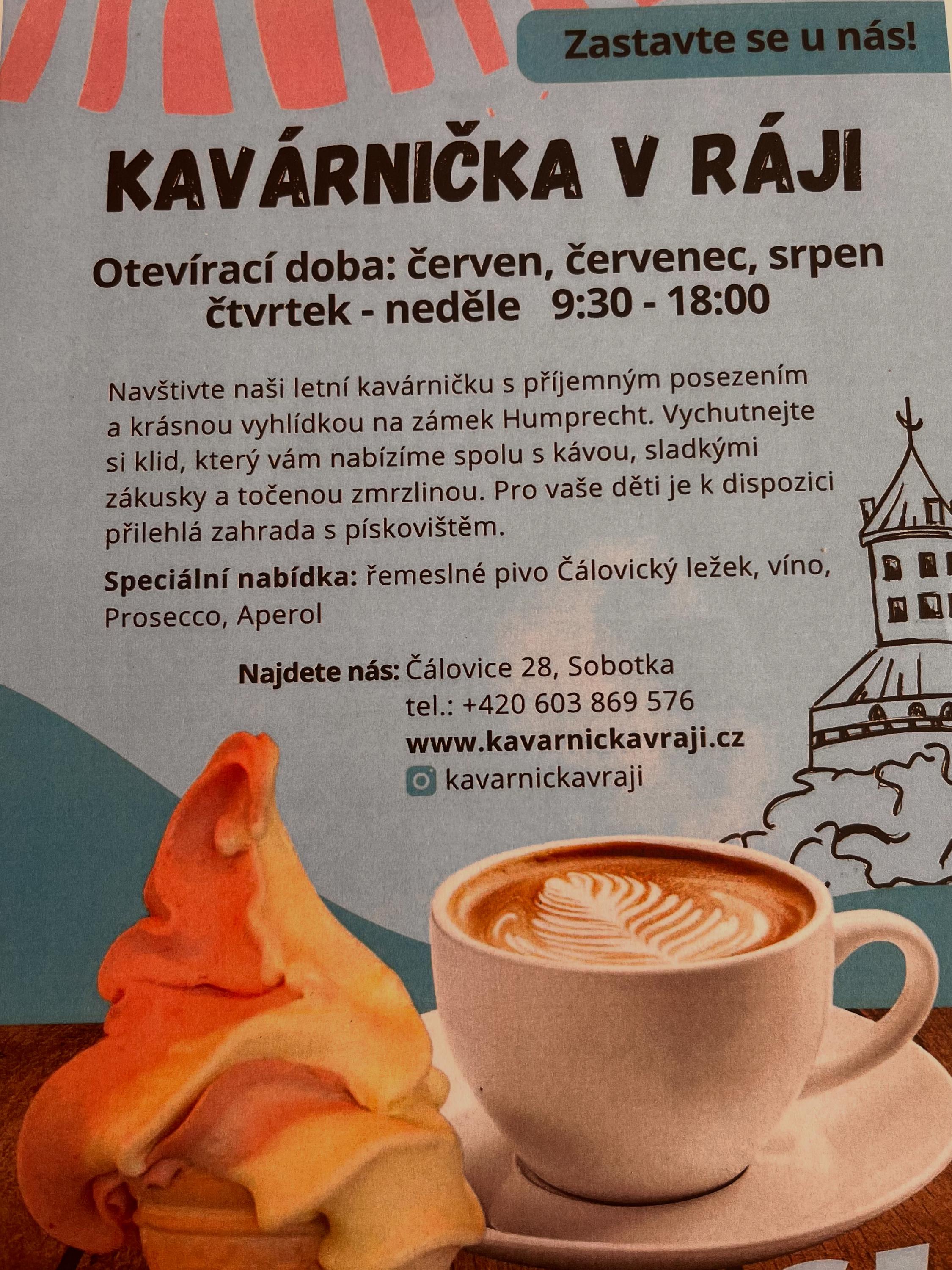 Kavárnička v ráji foto 5