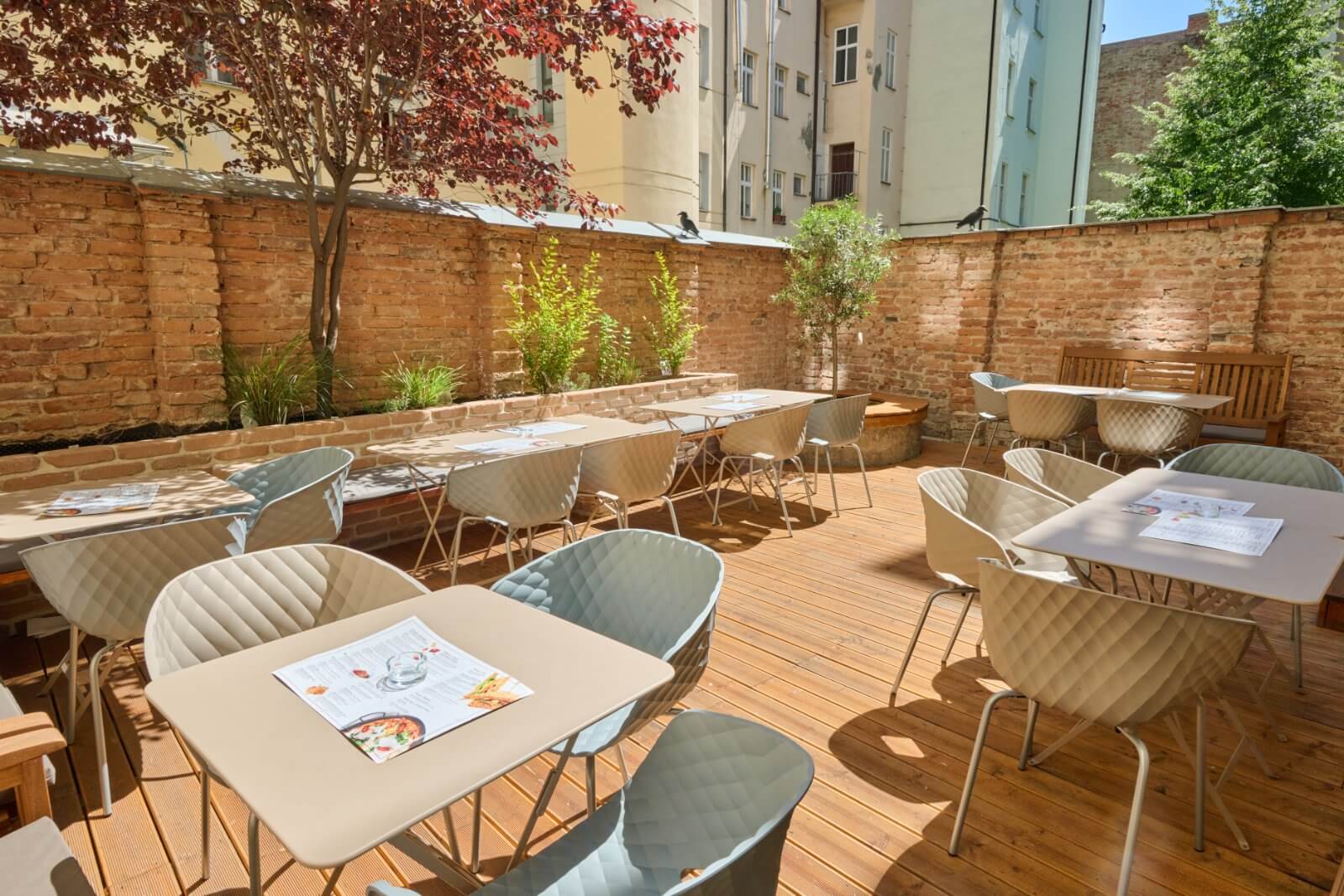 Dopřejte si naše pochoutky na letní zahrádce