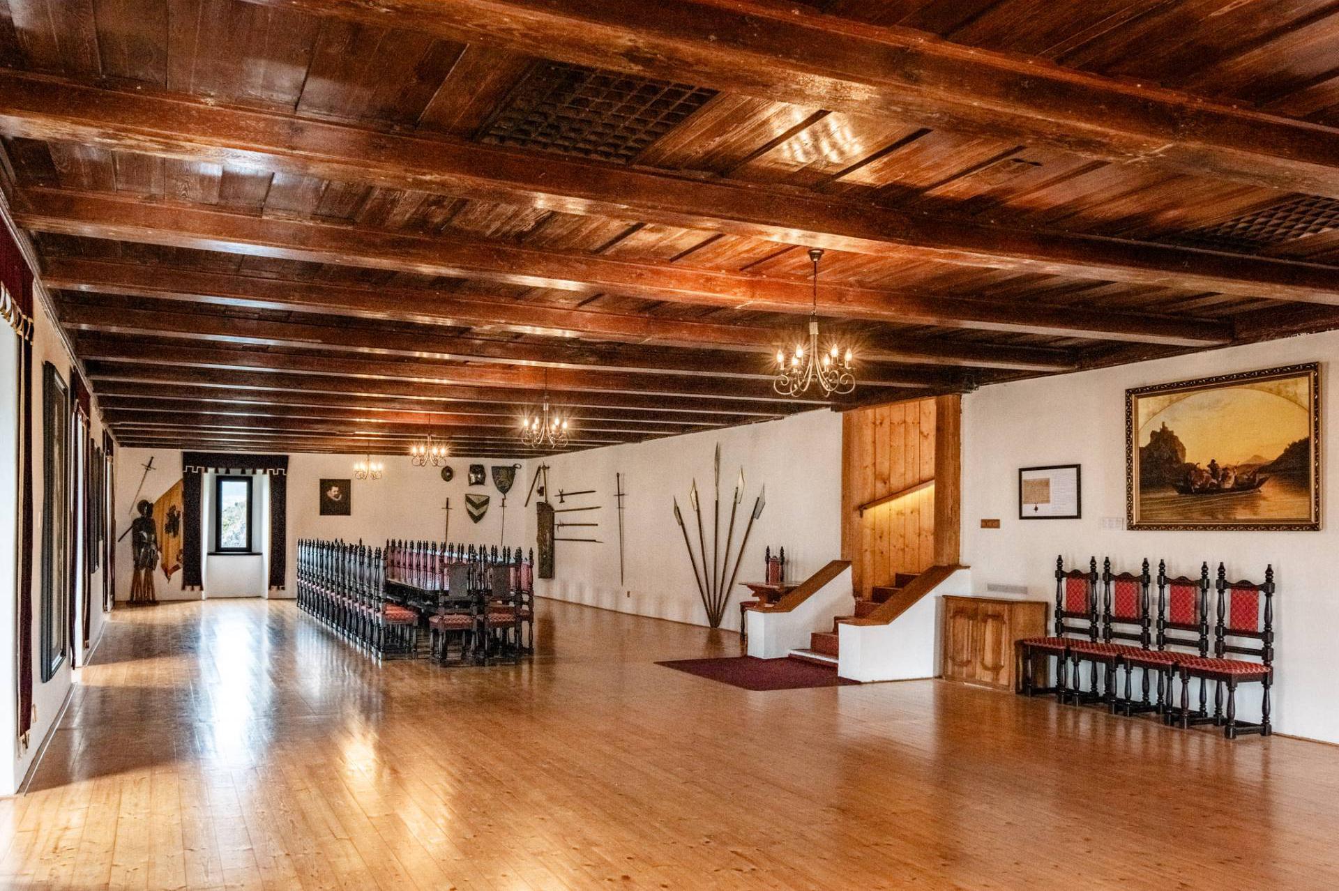 Pronájem prostor na hradě Střekov