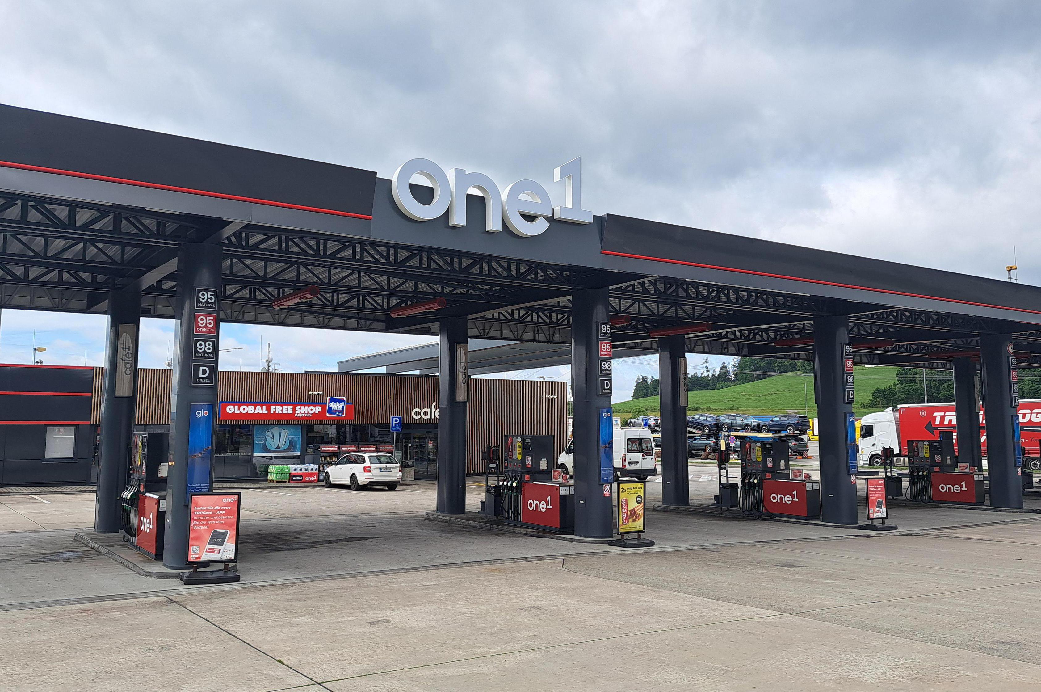 One1 - Rozvadov D5 - směr Německo