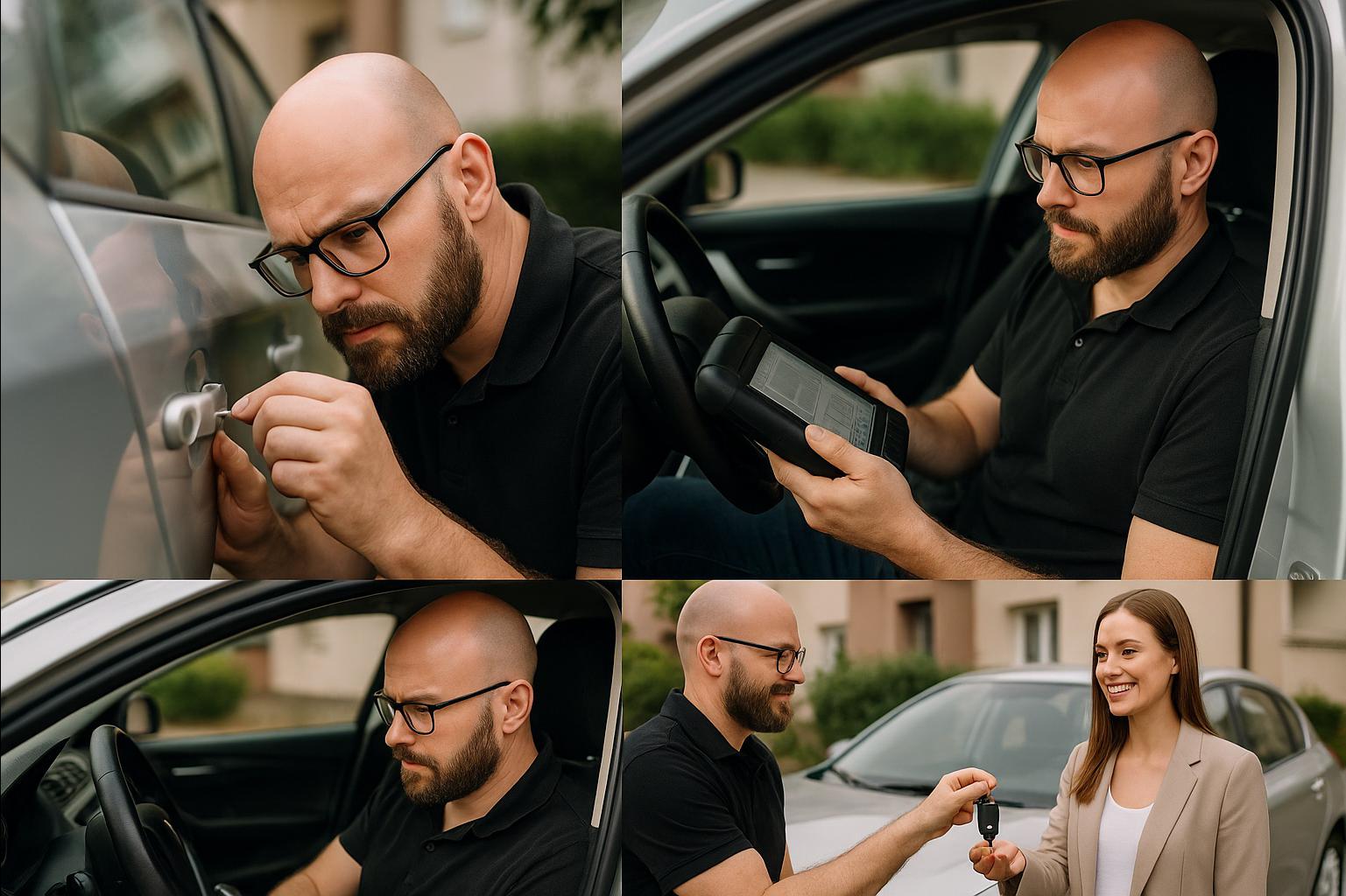 Ztracené klíče od vozidla - zhotovení u vás doma