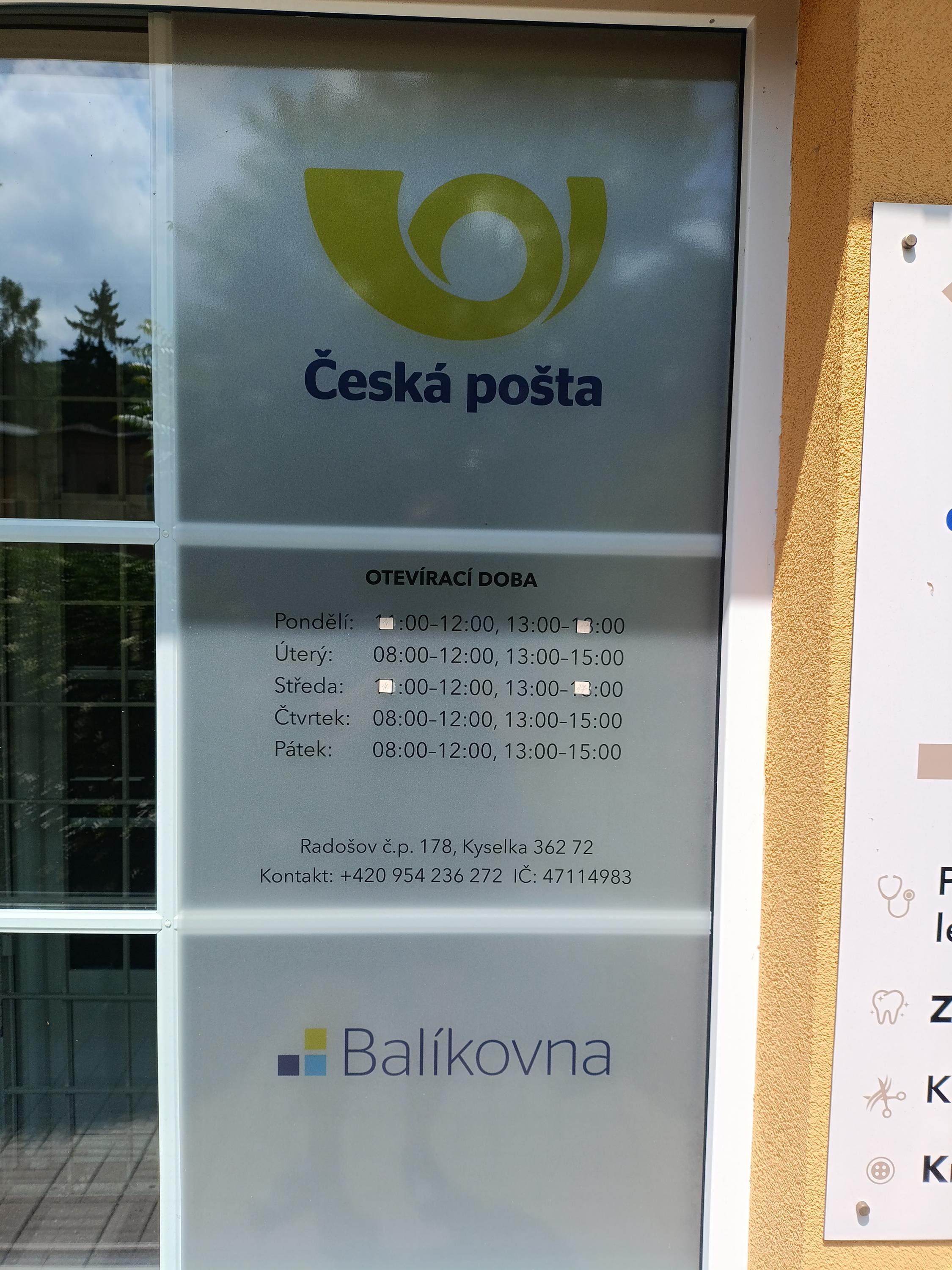 Pošta Kyselka foto 3