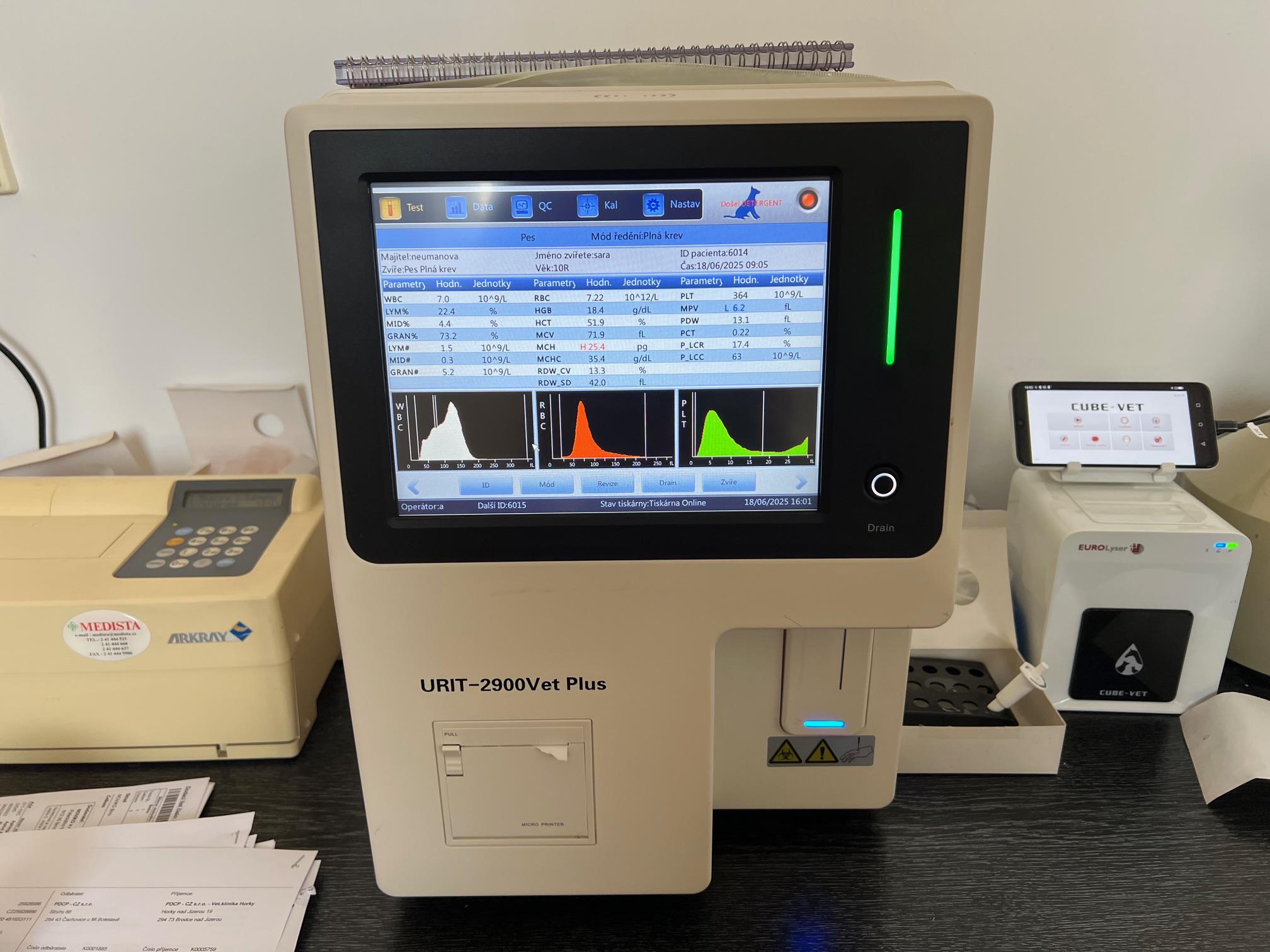 Hematologické vyšetření krve