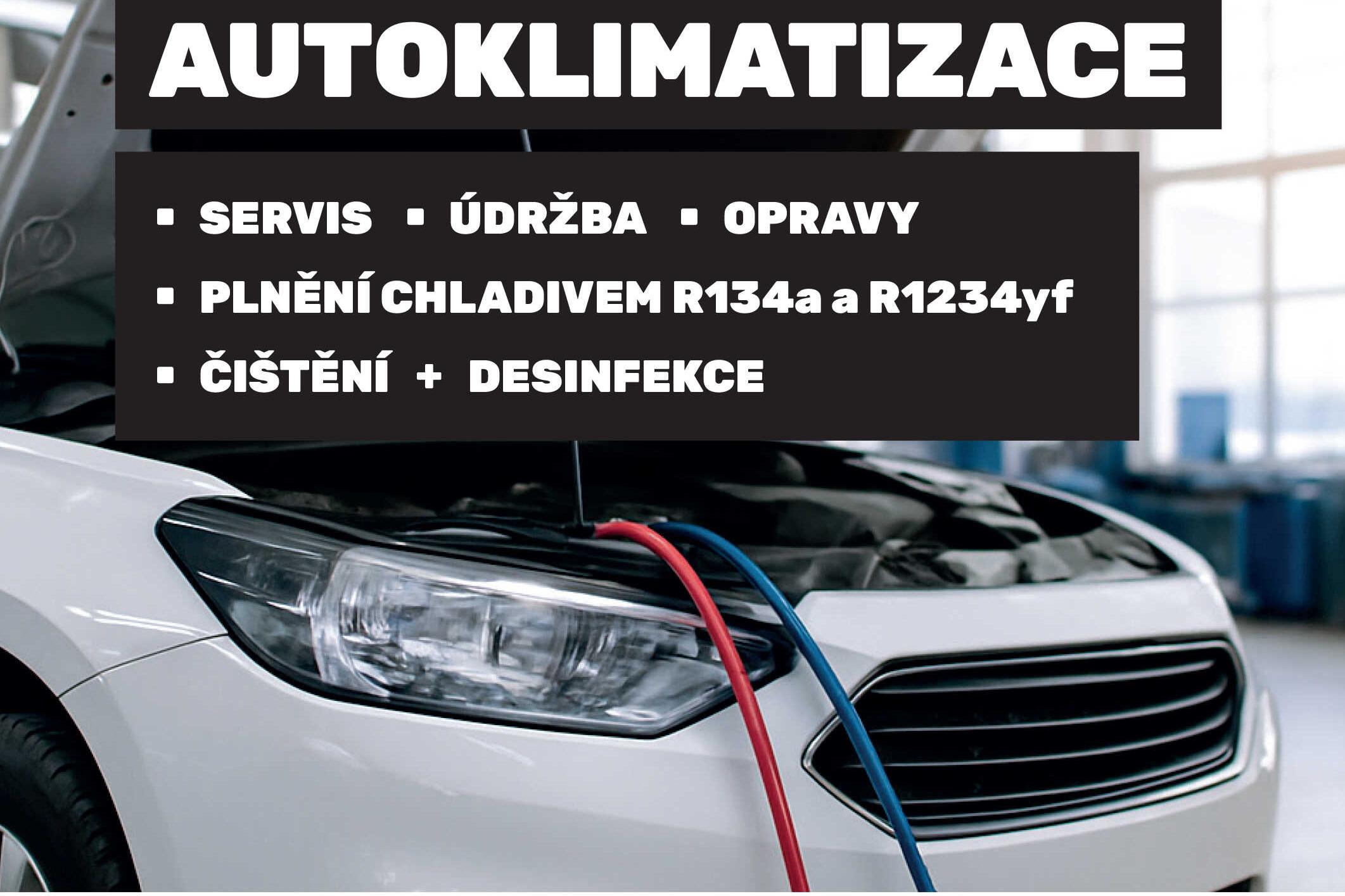 SERVIS a plnění klimatizací