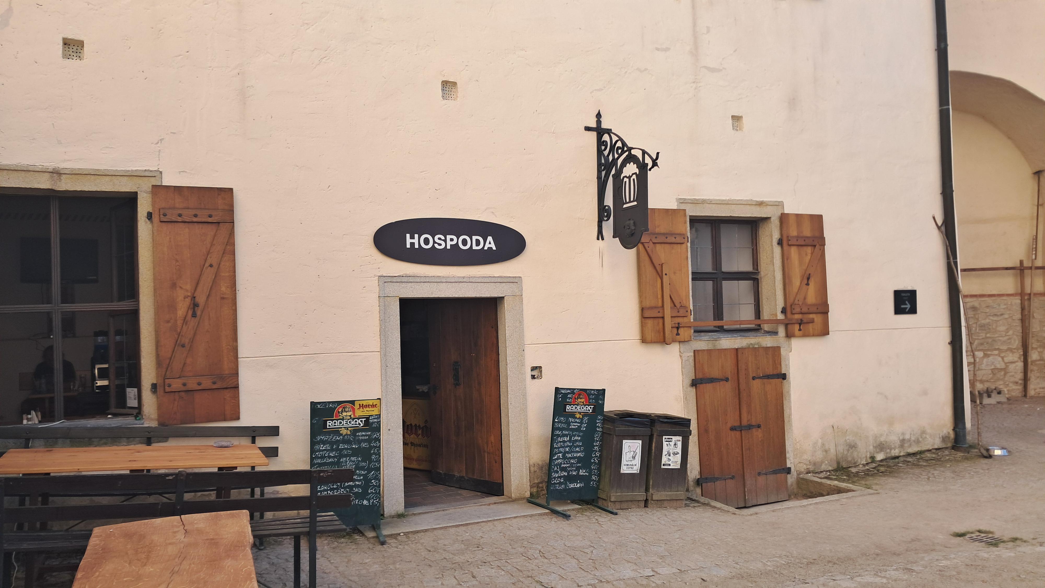 Hospoda na hradě Roštejn