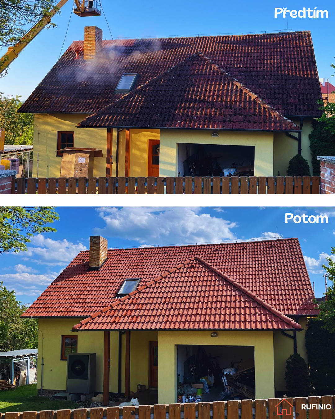 Čištění střech Václav Krejsa foto 2