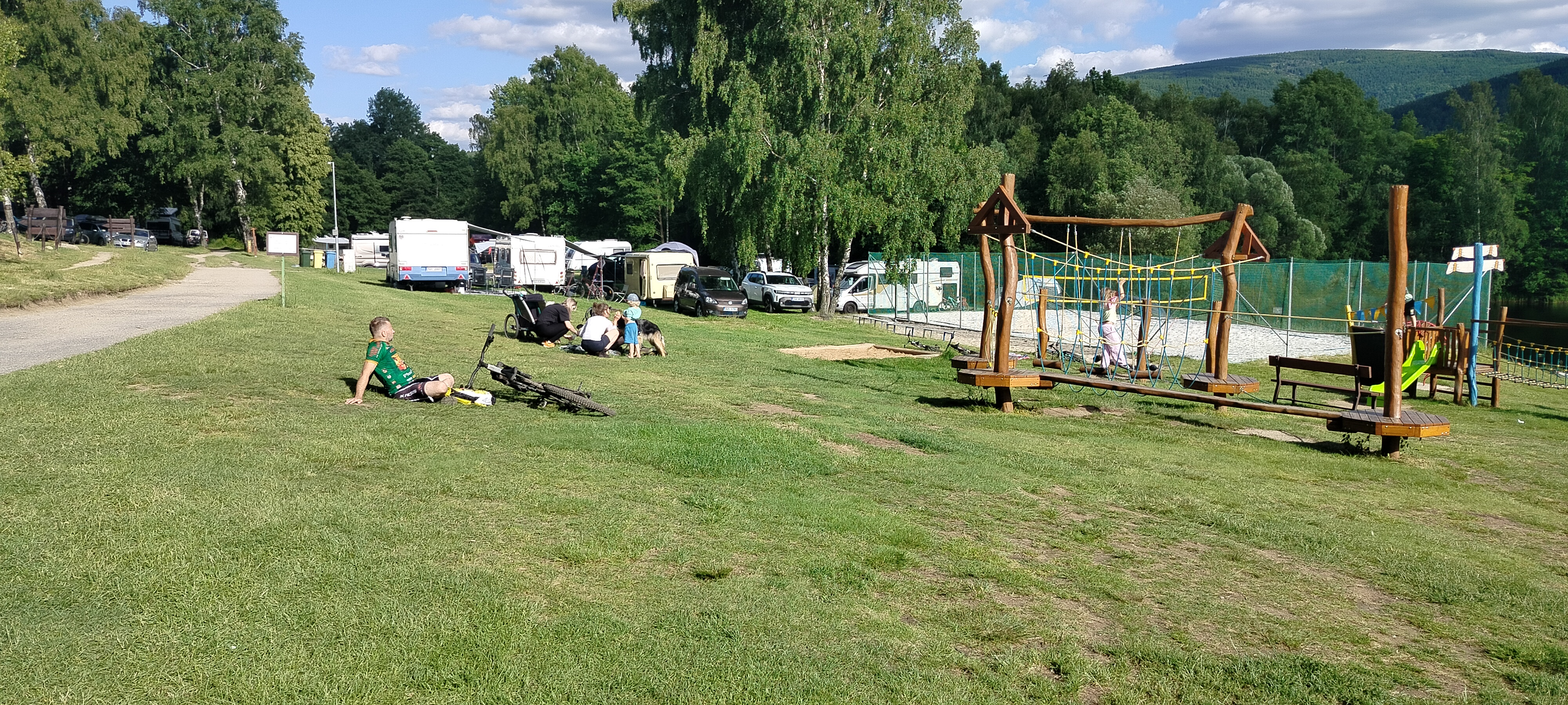 Autokemp U koupaliště