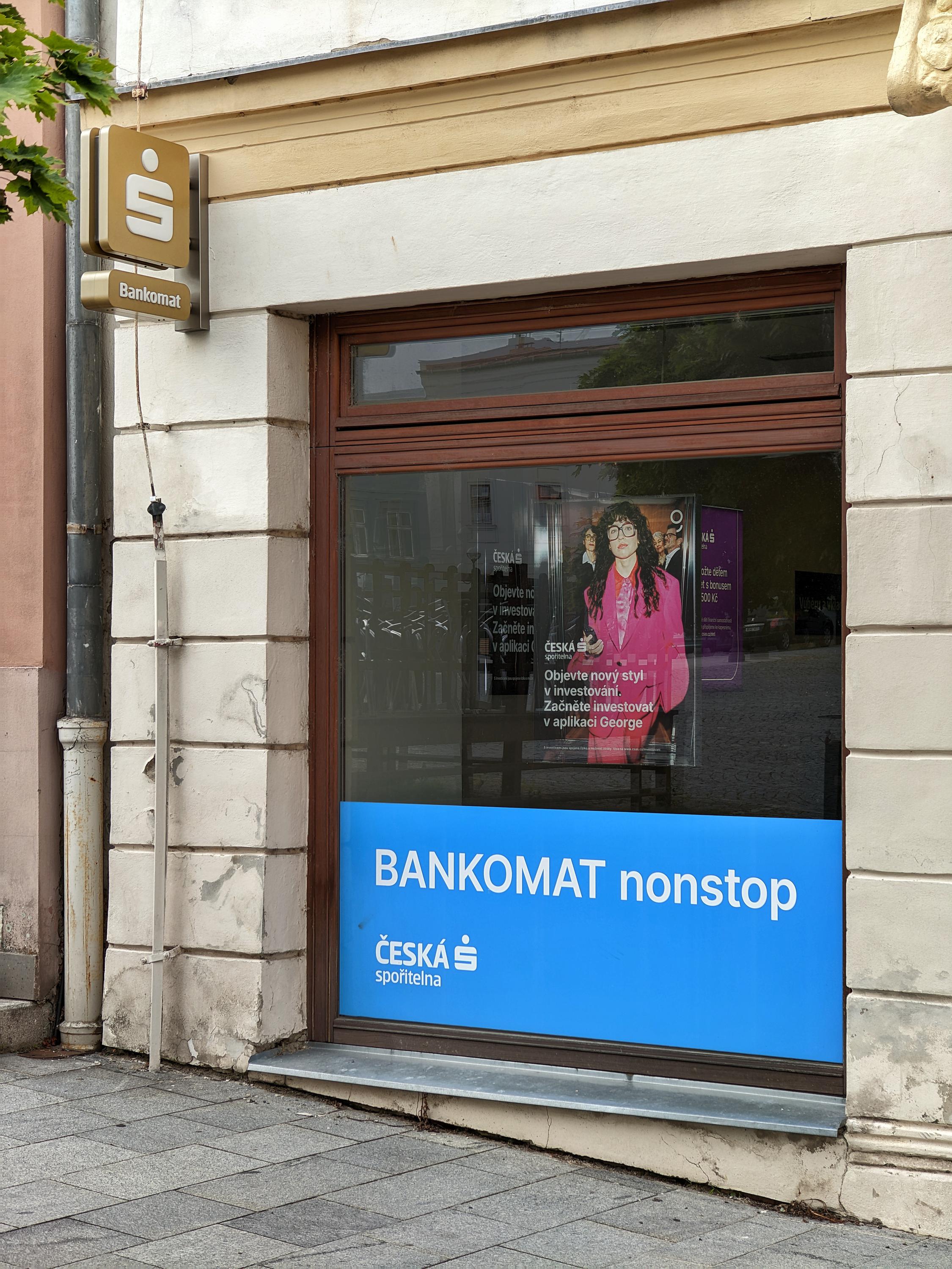 Bankomat České spořitelny foto 2