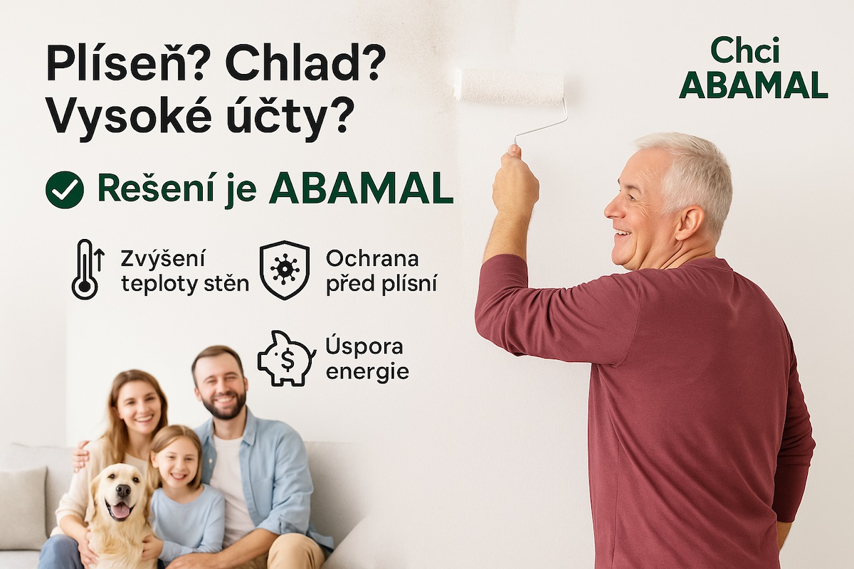 Bojujete s chladem a plísní? Pomůže ABAMAL
