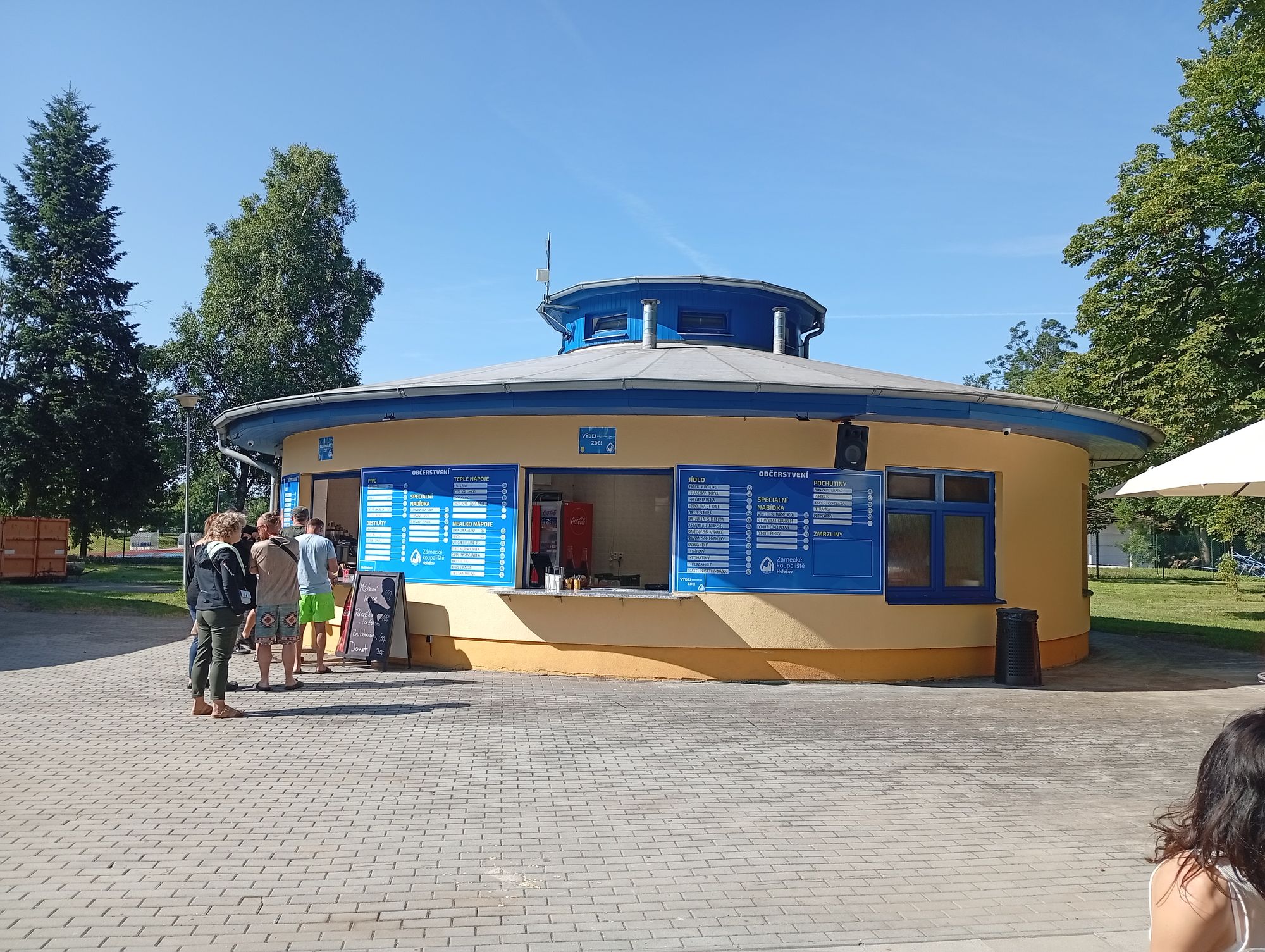 Občerstvení na koupališti