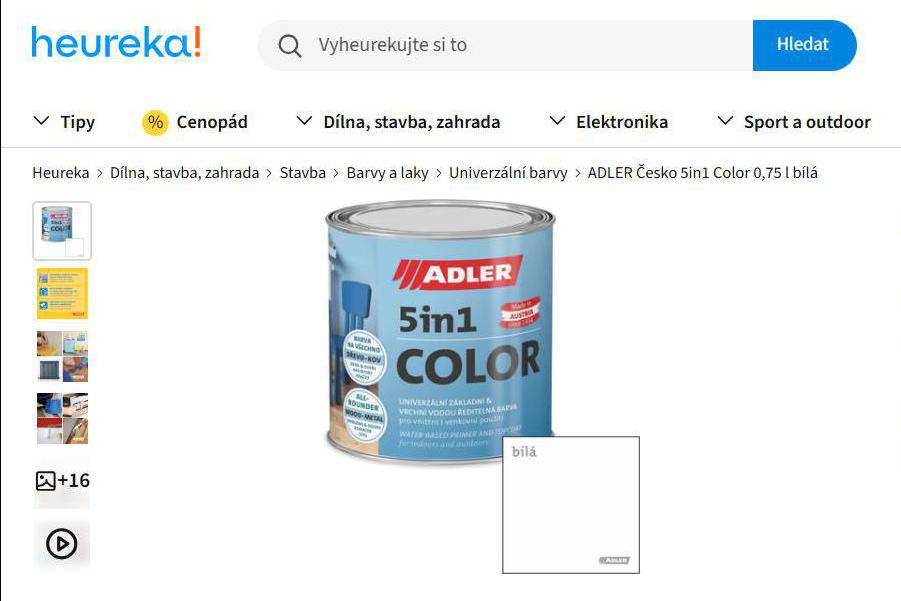 Produkty ADLER na Heureka.cz!