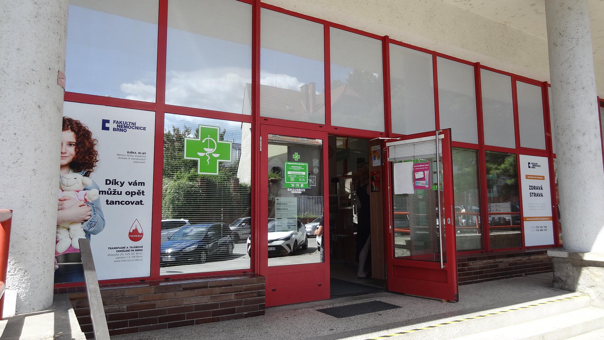 Lékárna u vrátnice - Fakultní nemocnice Brno foto 4