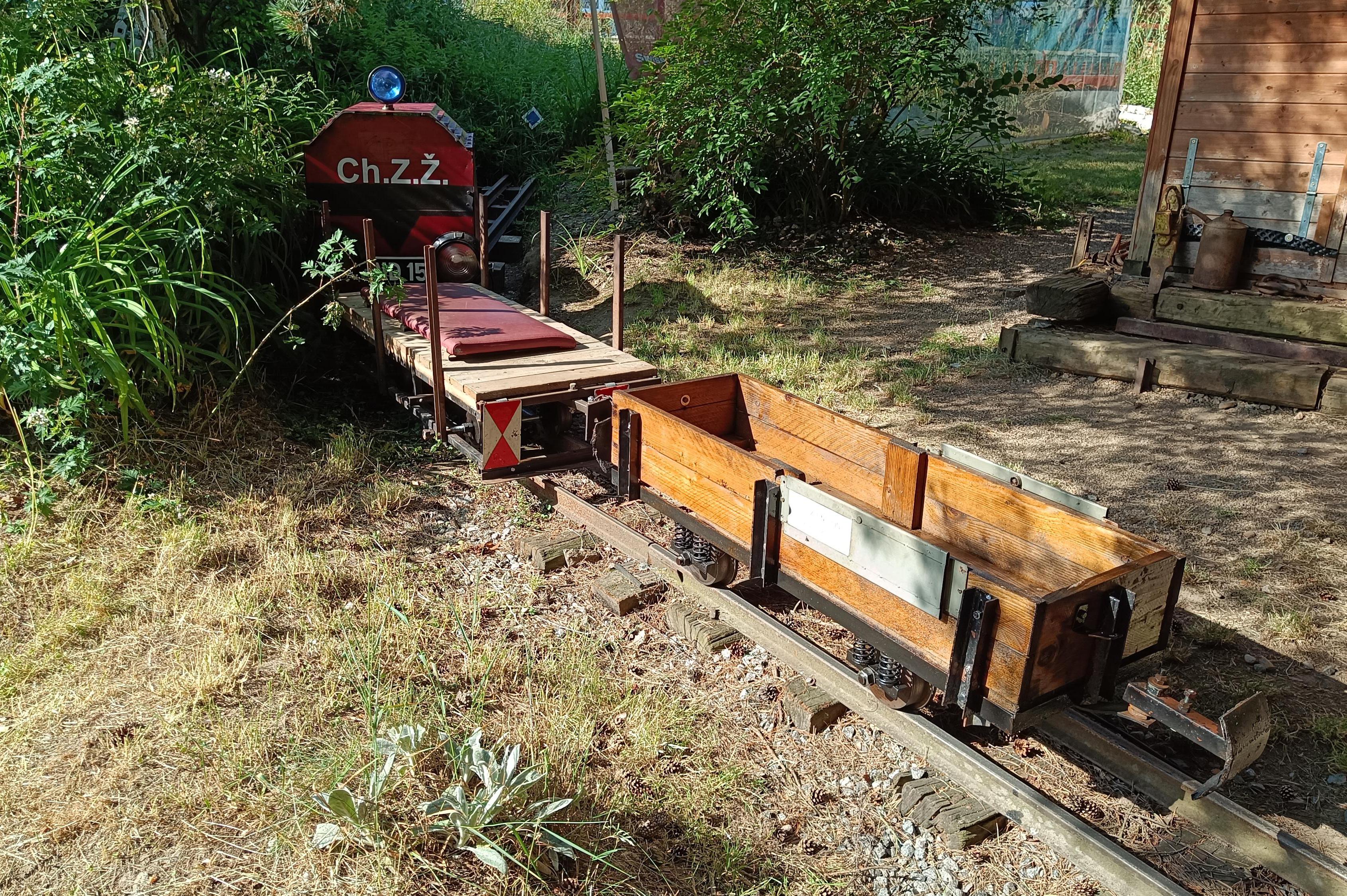 Malá Albula & Drážka dvěstěpadesátka - Chlumecká zahradní železnice