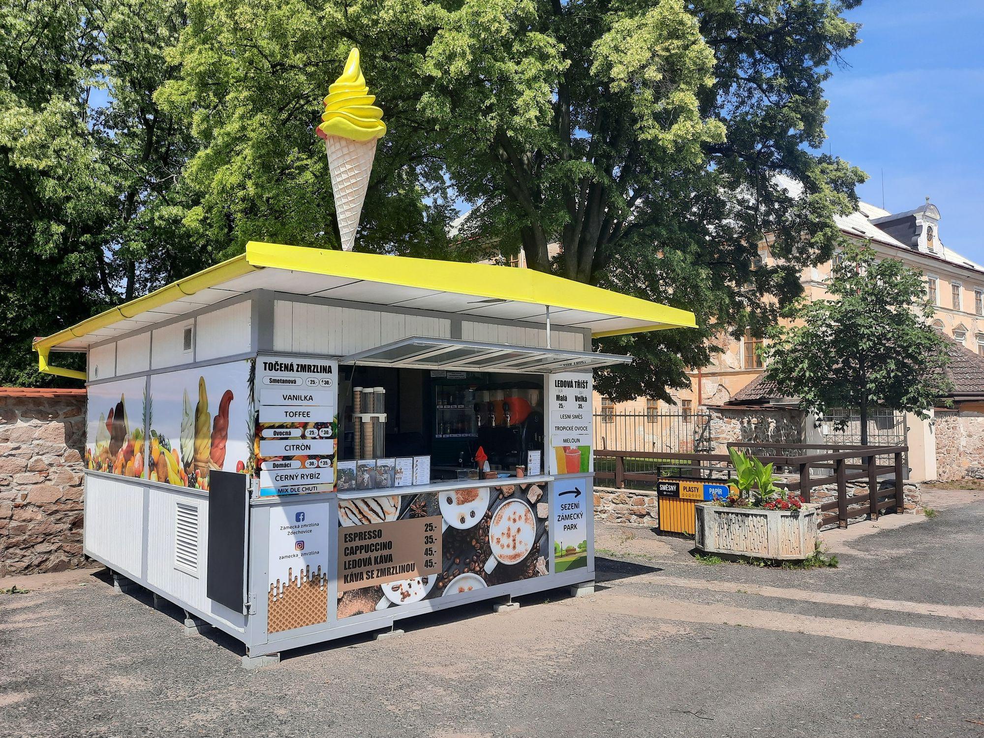 Zámecká zmrzlina Zdechovice