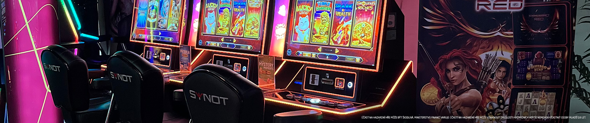 Úvodní obrázek SYNOT TIP CASINO