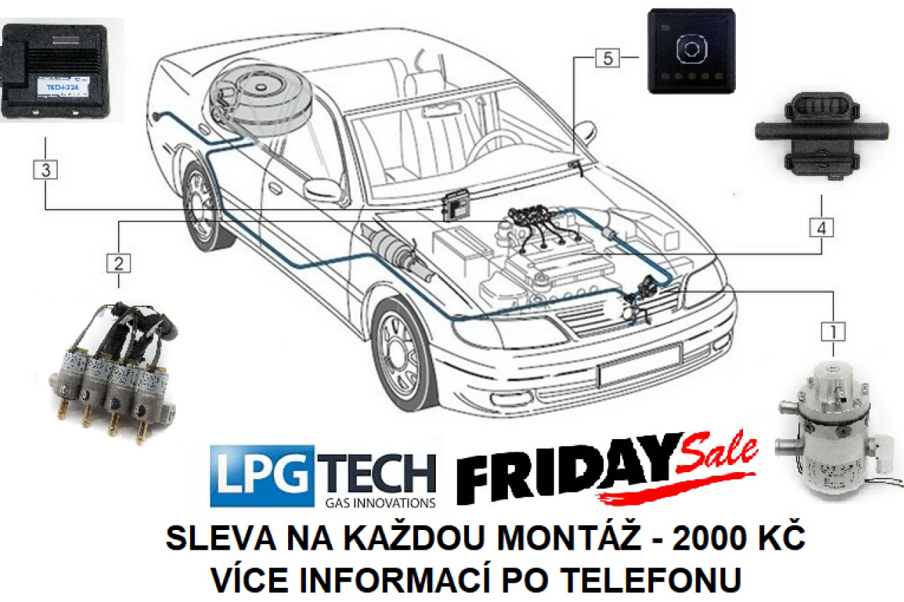 Sleva na montáž LPG