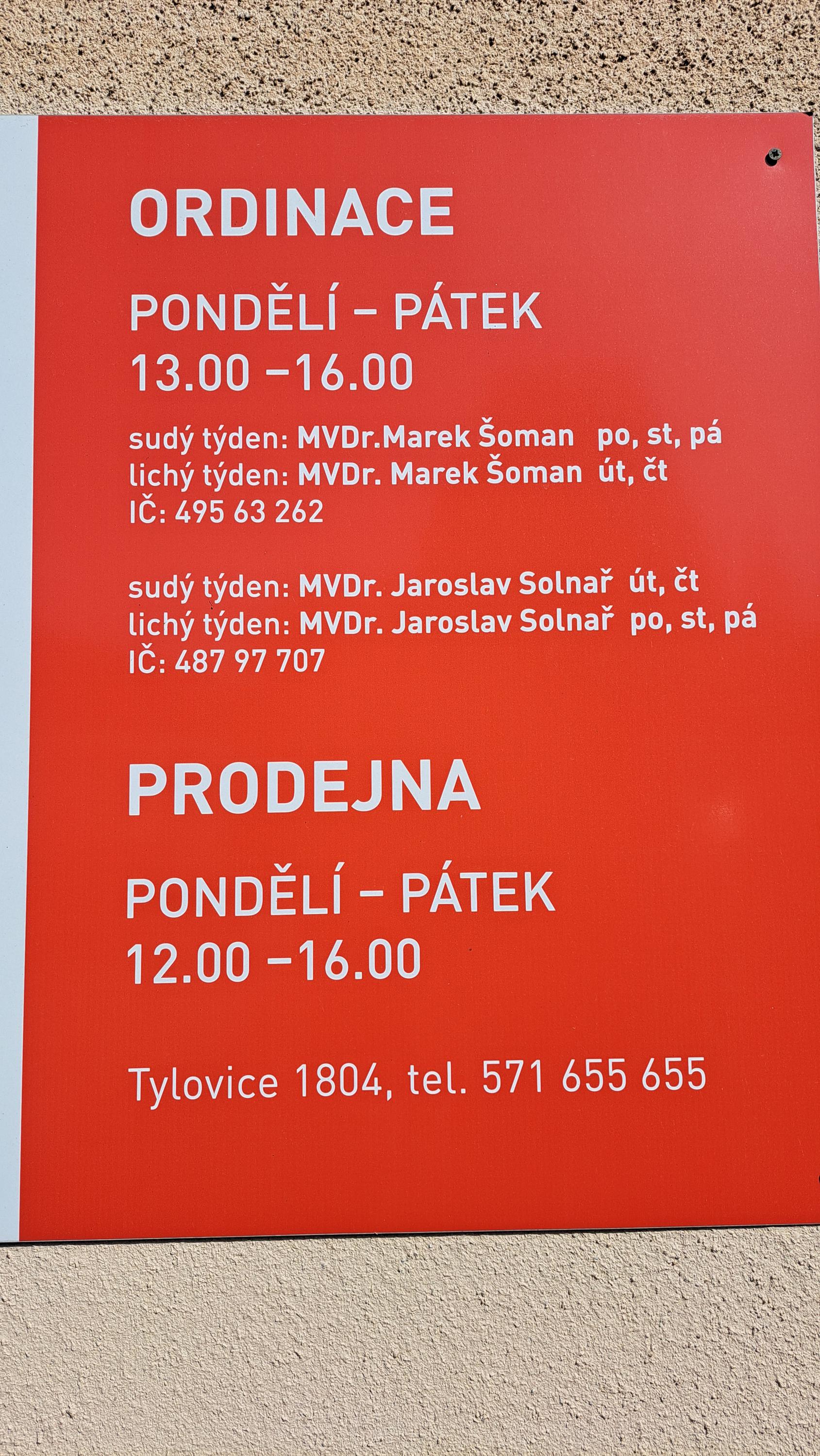 Veterinární ordinace Šoman foto 4