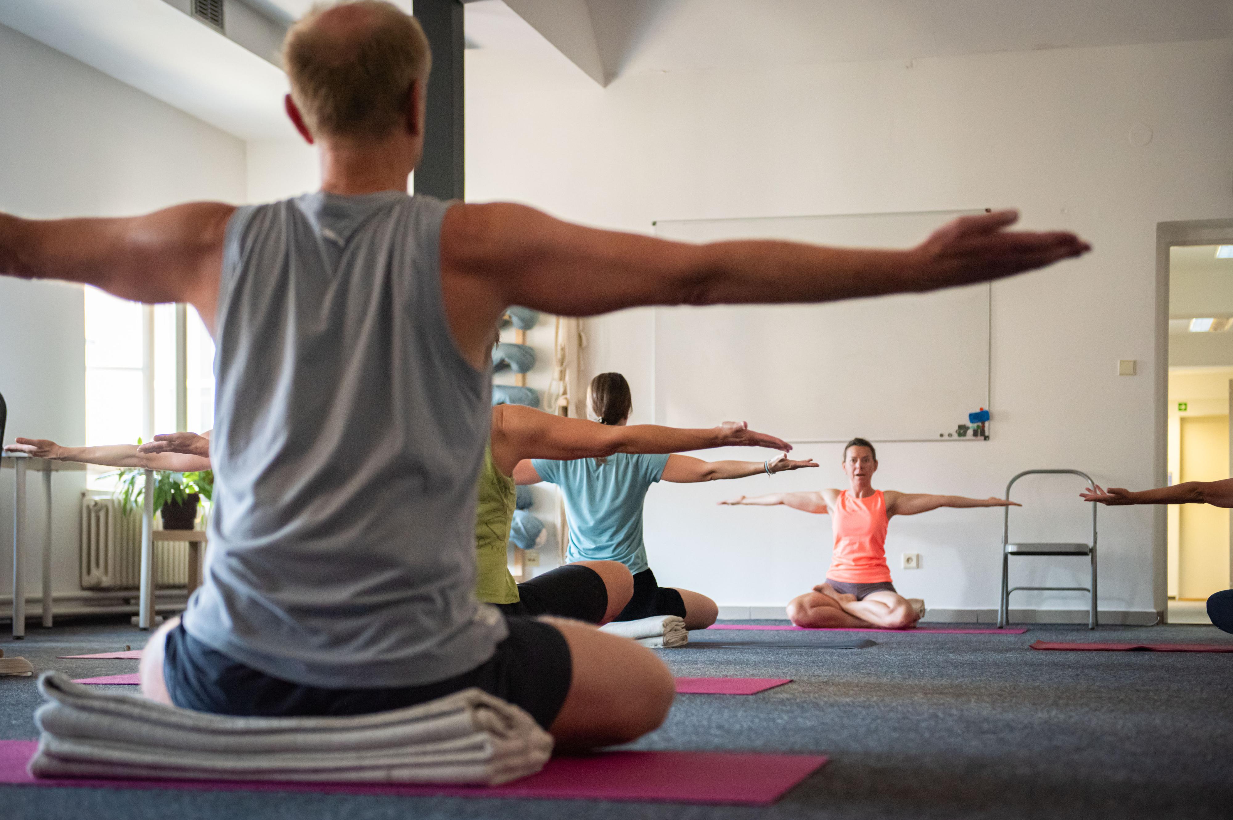 Iyengar jóga Jana Chadimová foto 1