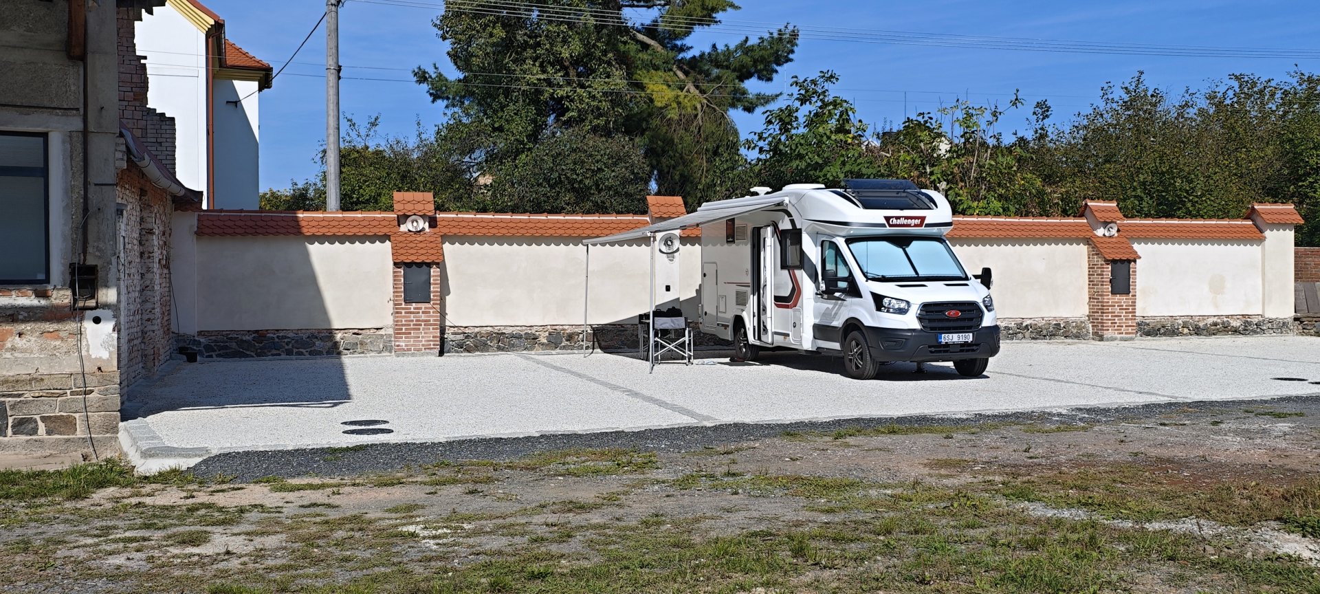 Stellplatz vodní mlýn Švihov foto 2