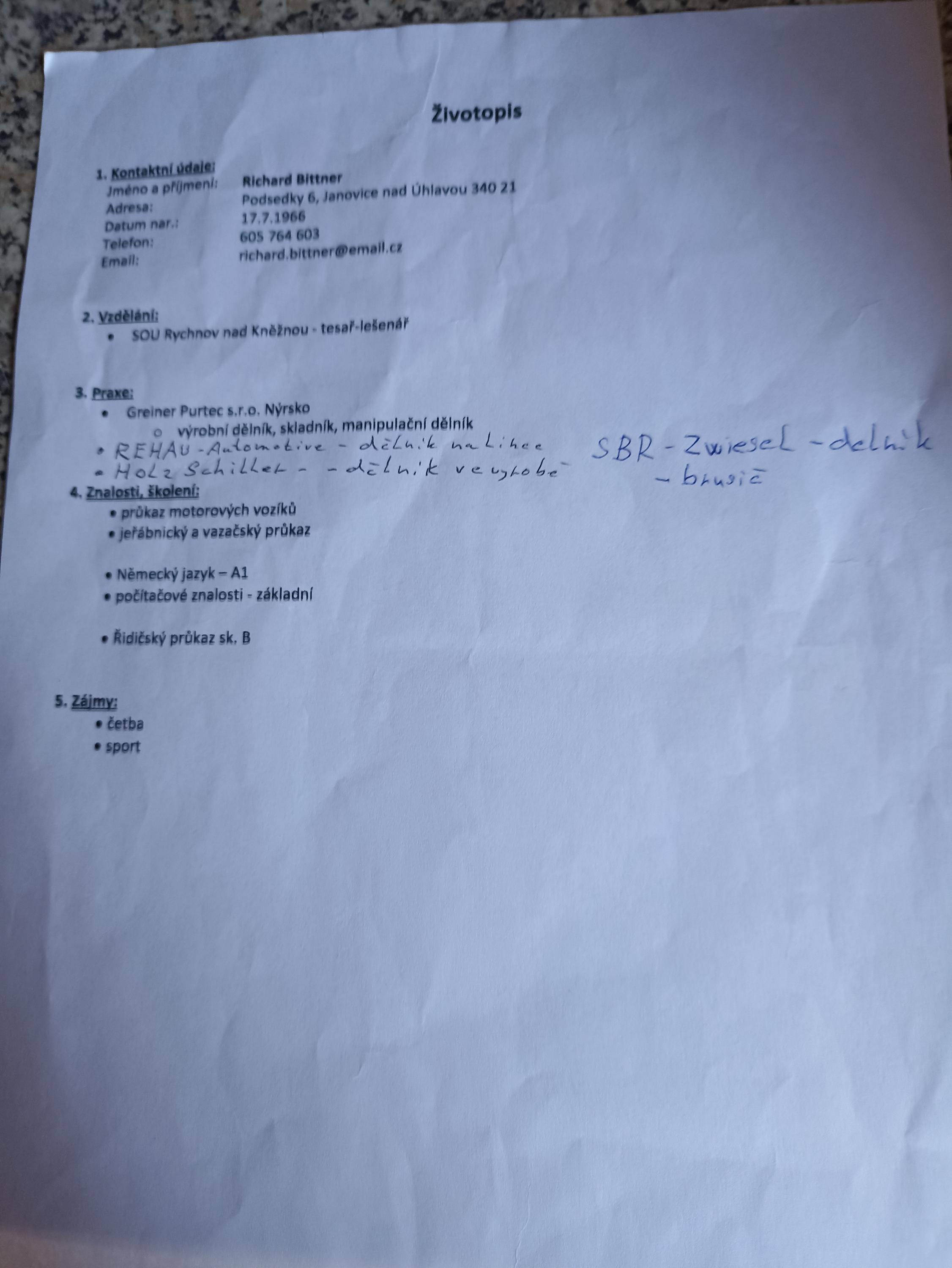 aartos Personalservice GmbH, odštěpný závod Klatovy foto 2