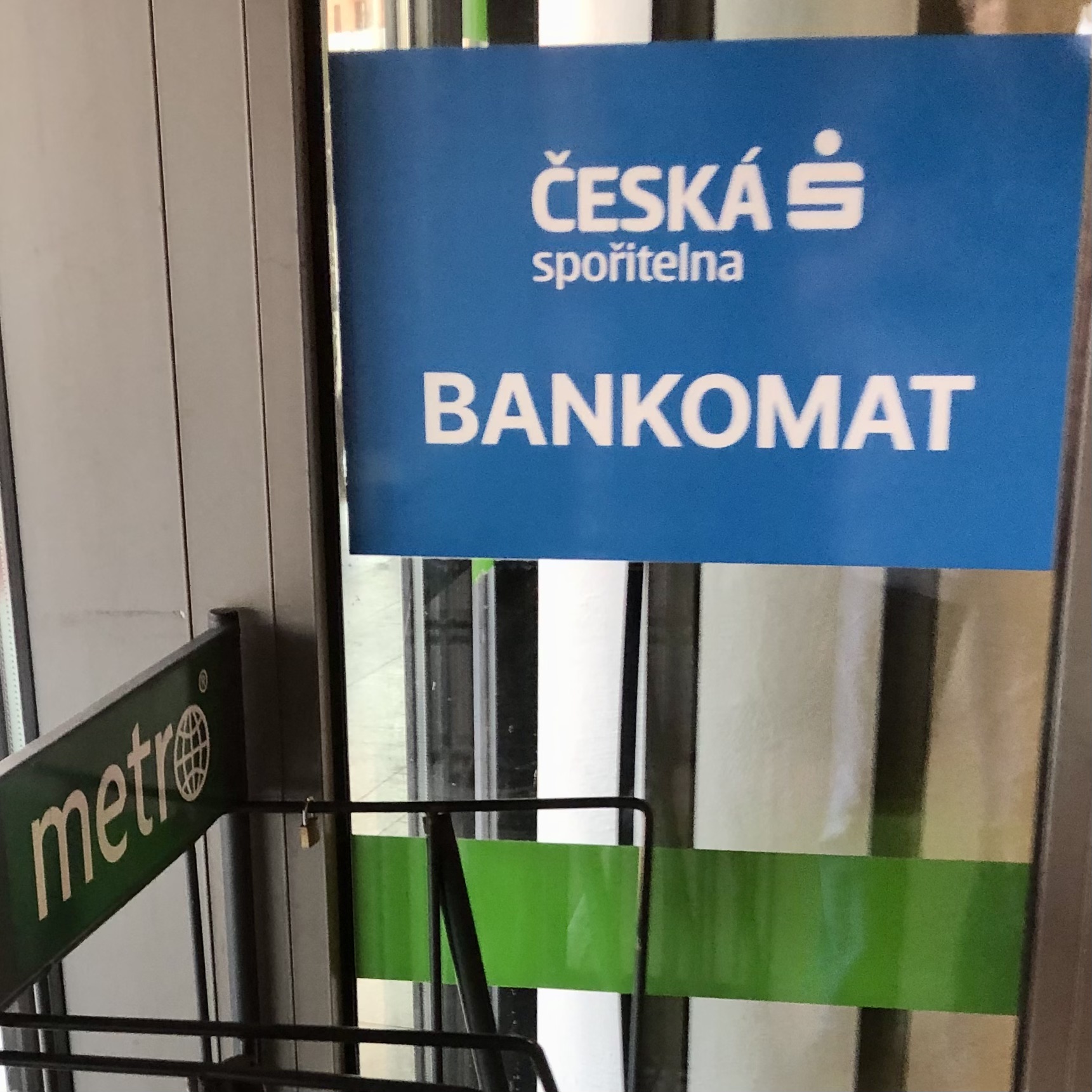 Bankomat České spořitelny foto 2