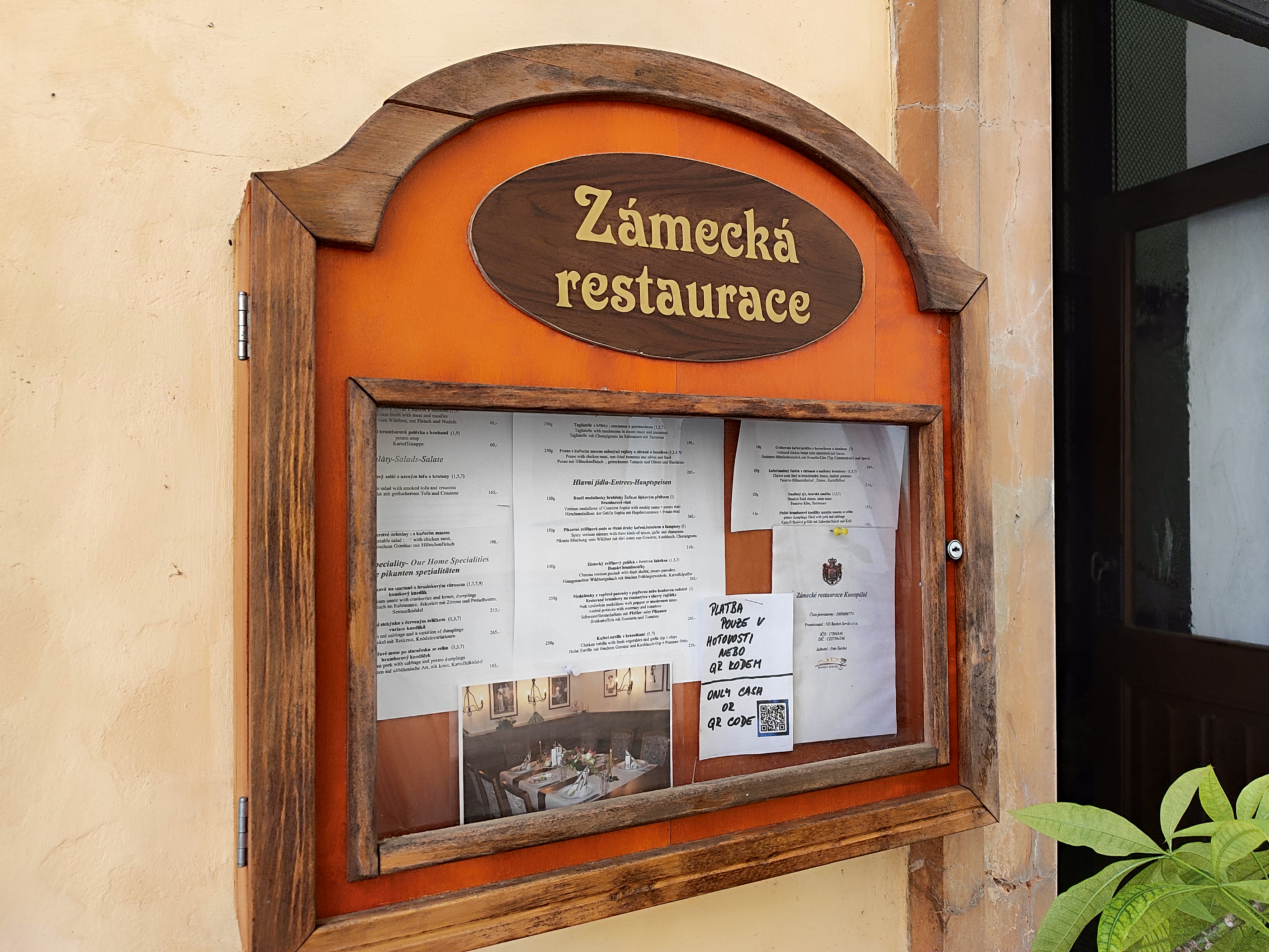 Zámecká restaurace Konopiště foto 3